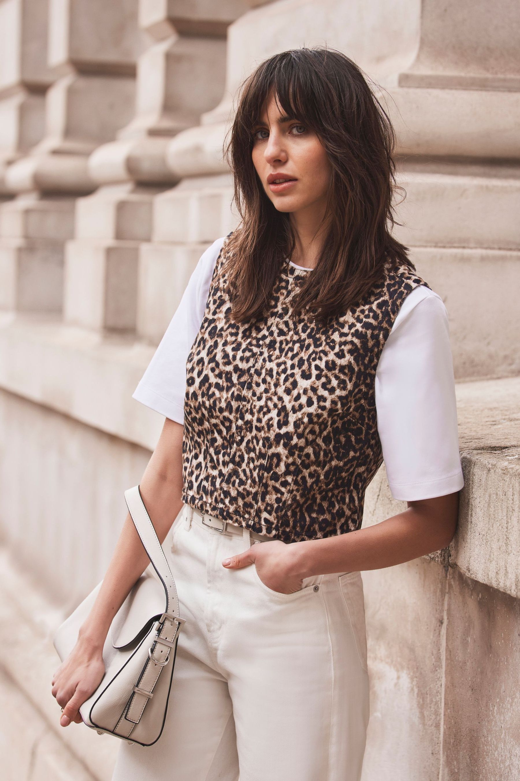 Mint velvet leopard bag deals