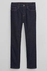 Gap Blue Dark Wash Straight Jeans (5-13yrs) - Image 1 of 3