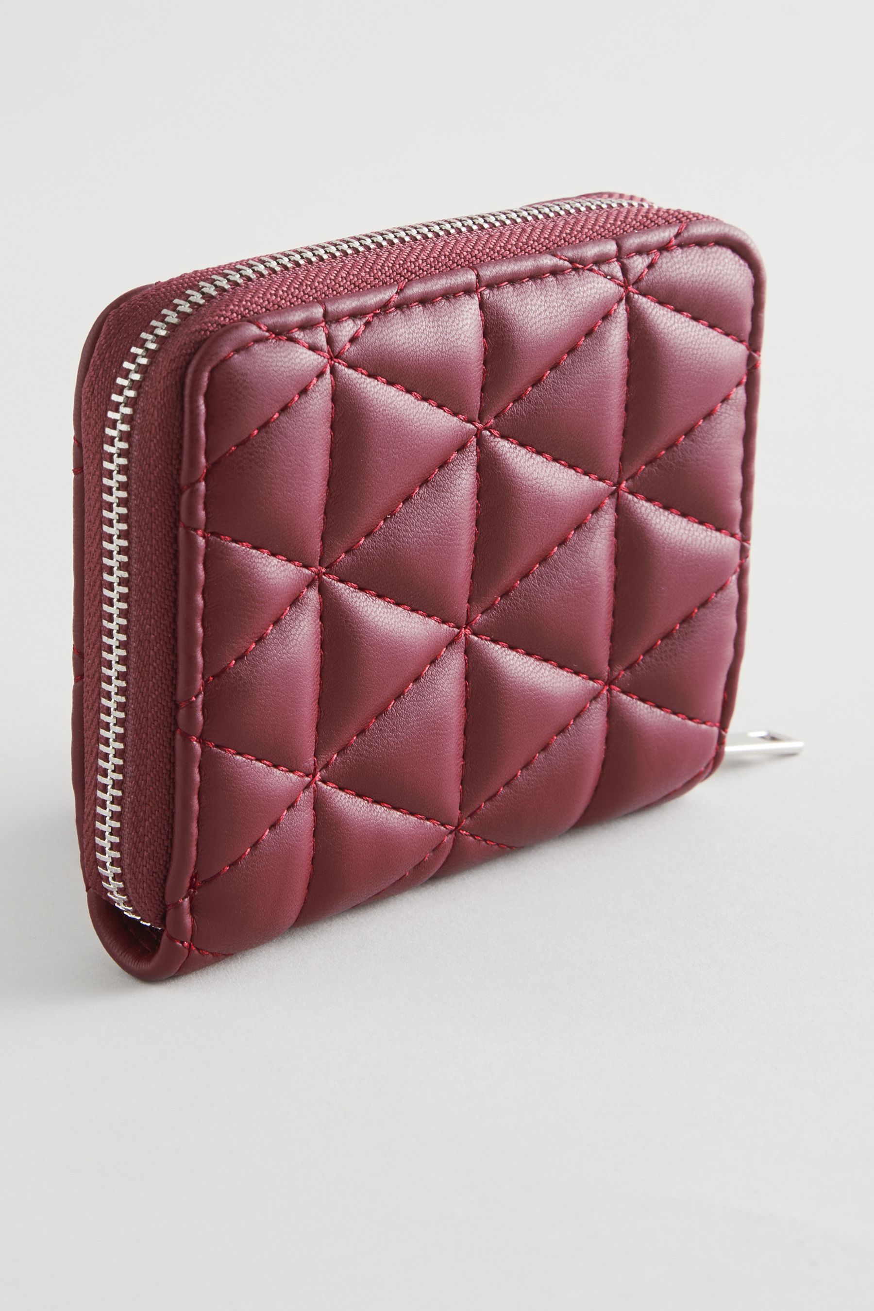 Red Quilted Mini Purse