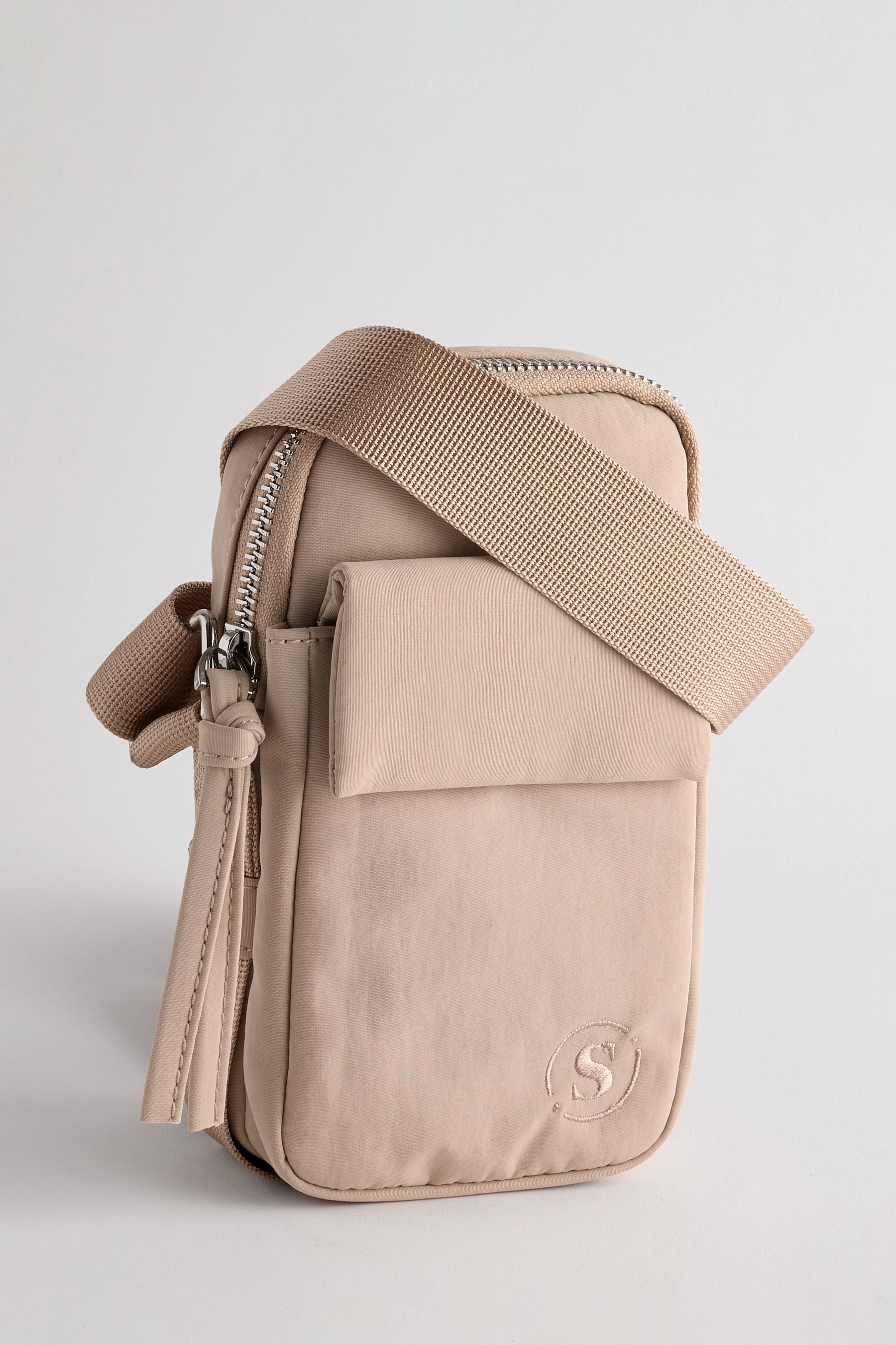 Neutral cross body bag shop