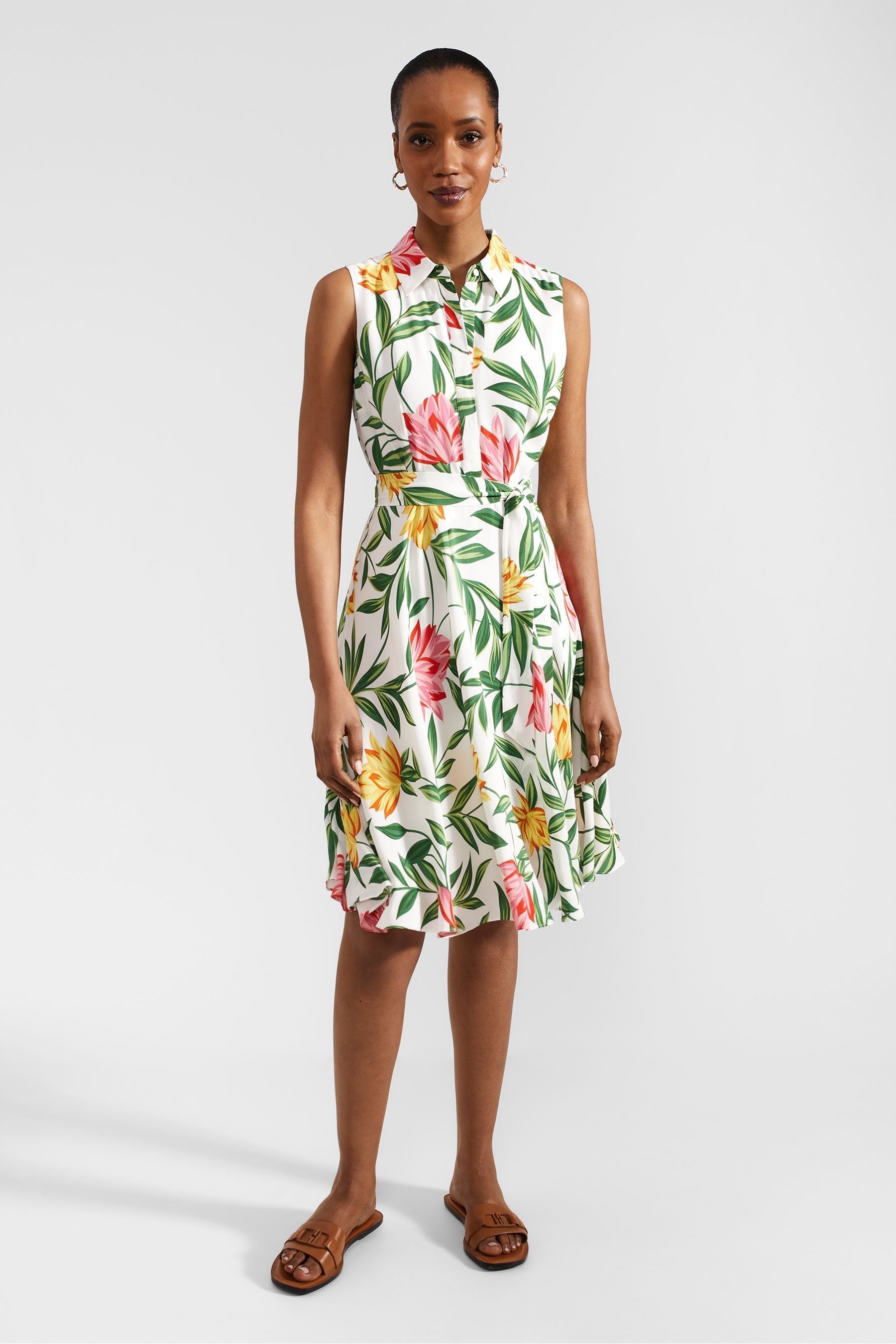 Hobbs belinda dress multi cheap