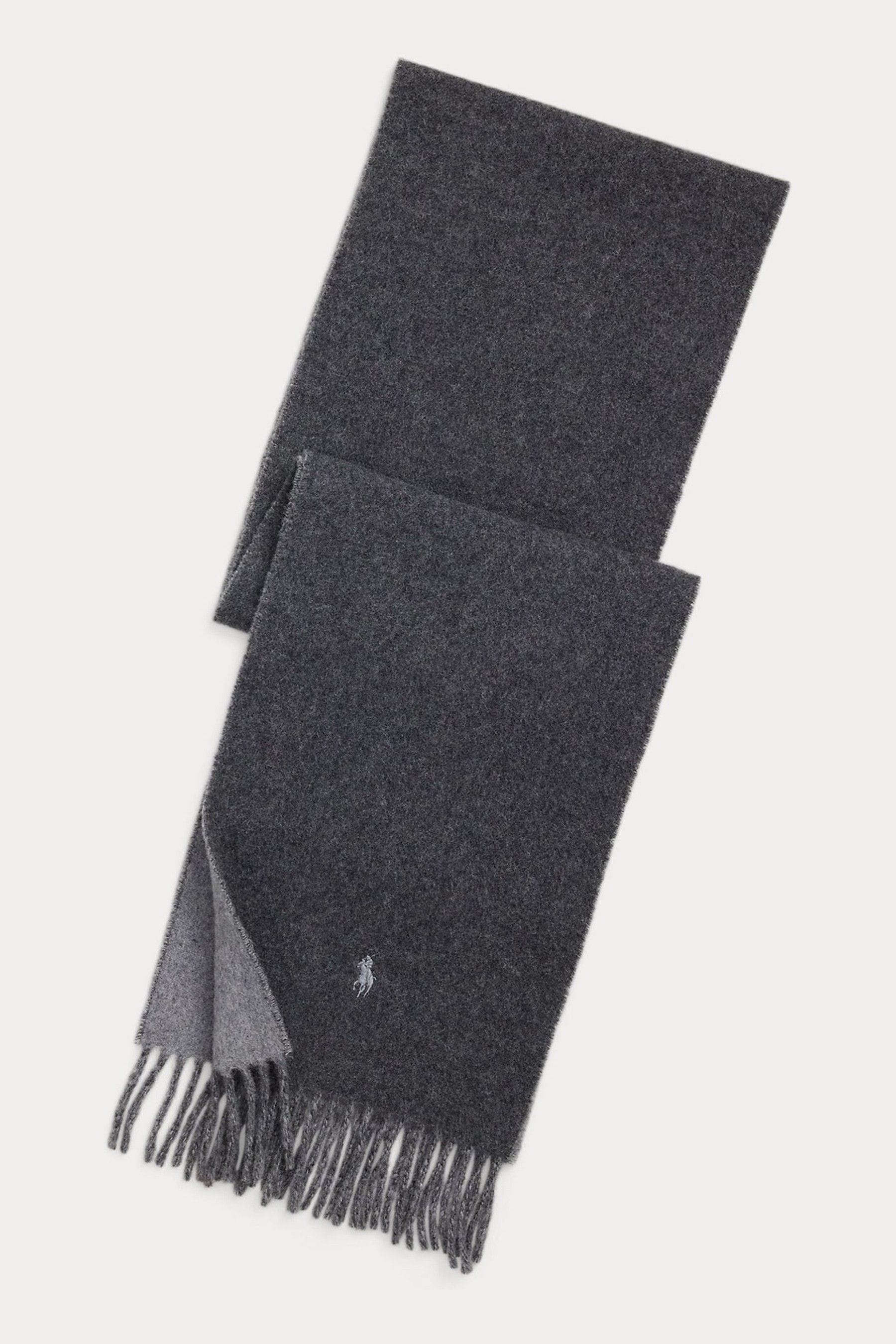 Buy Polo Ralph Lauren Virgin Wool Blend Reversible Scarf from the Next UK online shop