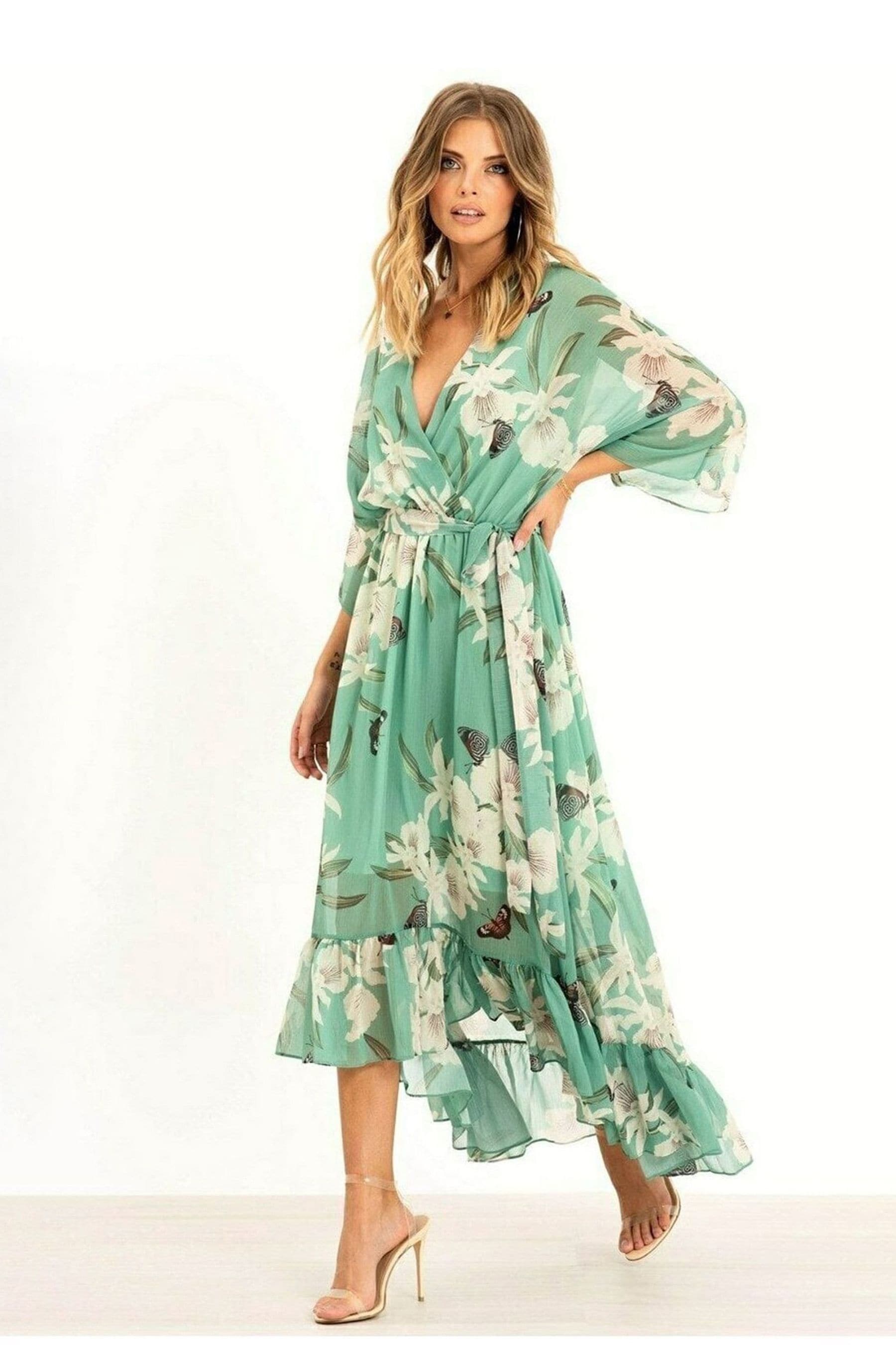 Yumi midi dress on sale