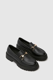 Schuh Youth BTS Lattice Black Loafers - Image 3 of 4