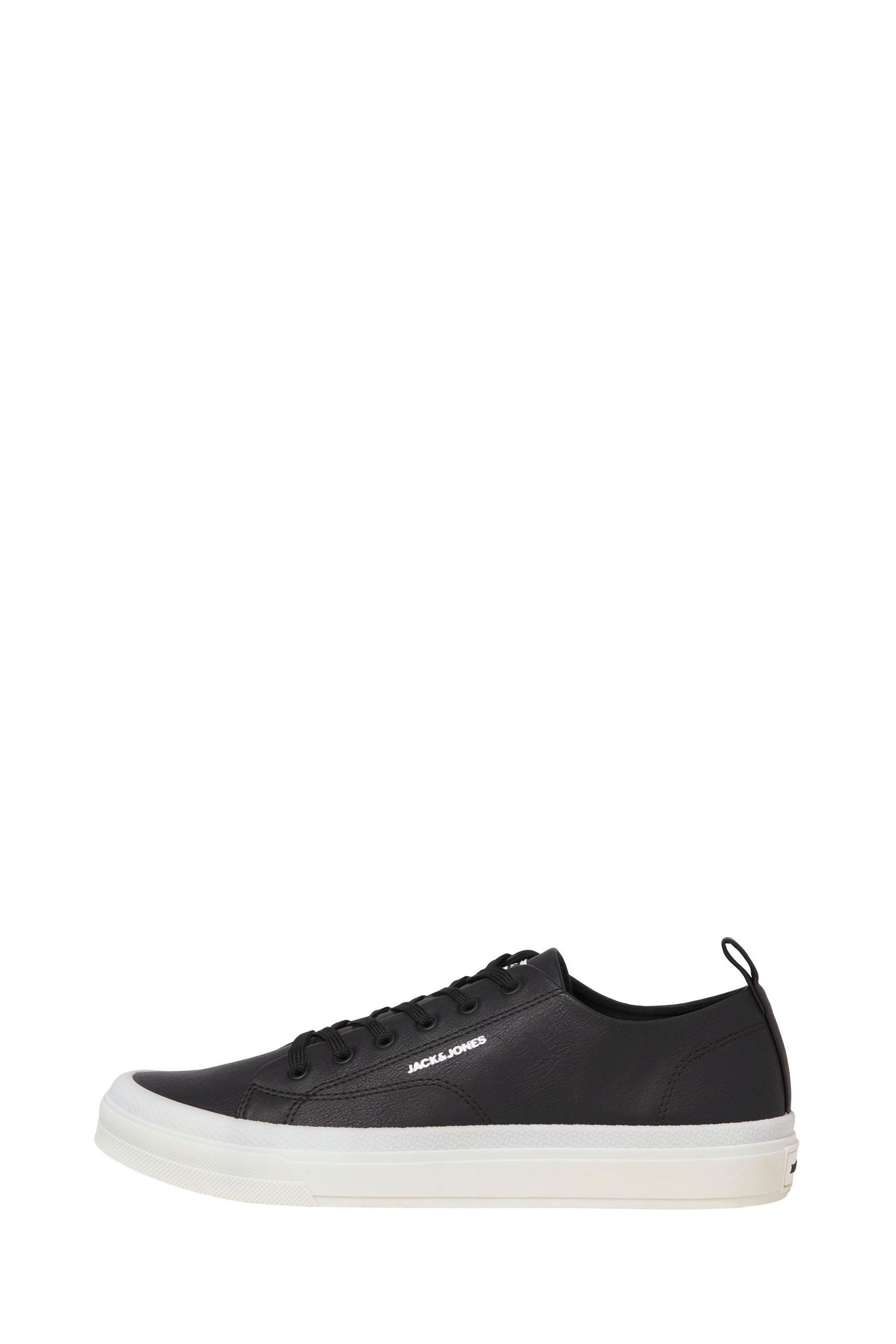 JACK JONES Black Lace Up Trainers 10 EU 44 Mens
