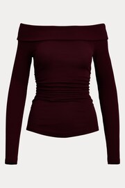 Lauren Ralph Lauren Cotton-Blend Off-the-Shoulder Top - Image 8 of 8