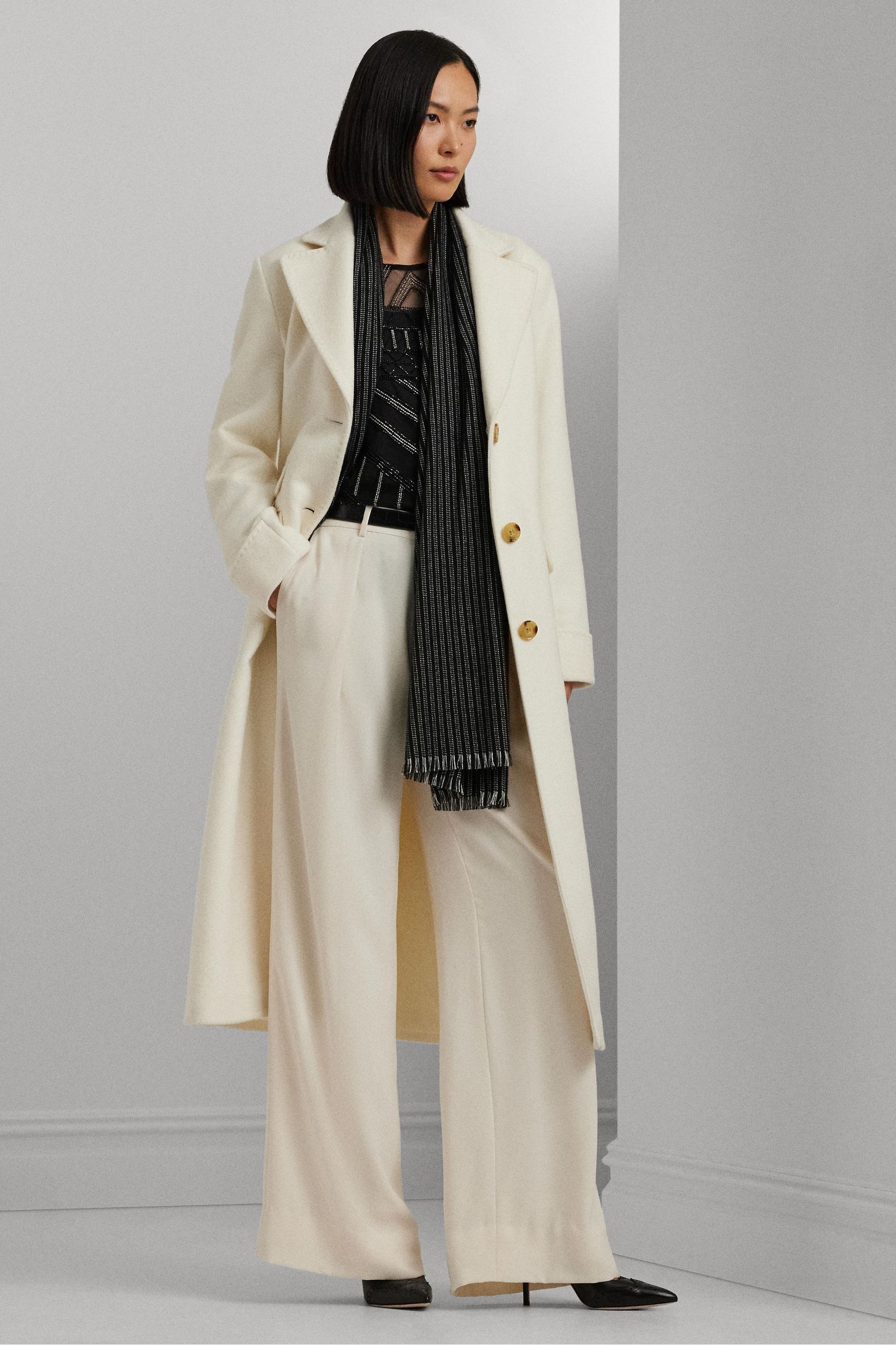 Buy Lauren Ralph Lauren Cashmere Blend Wool Reefer Coat from the Next UK online shop