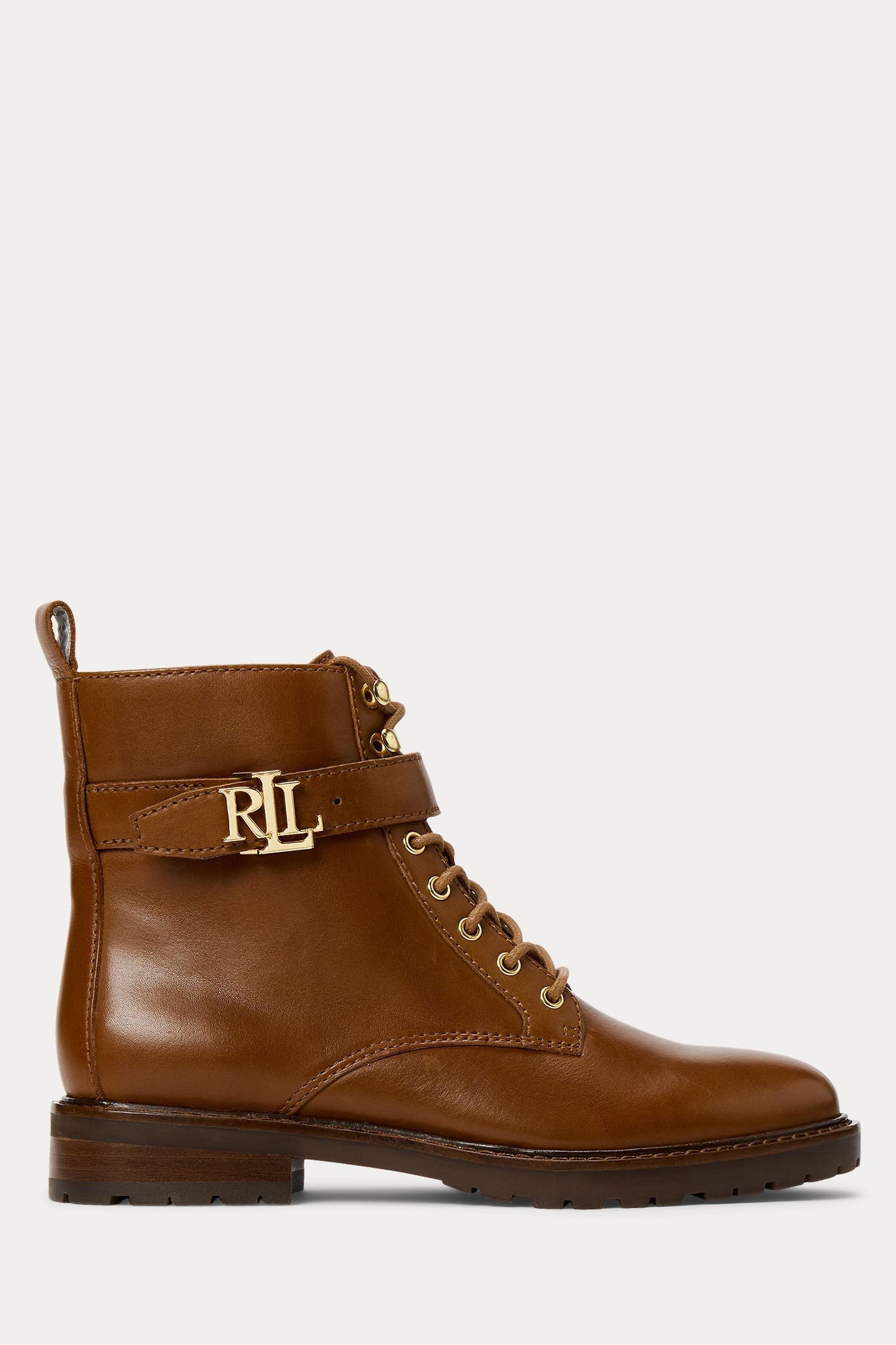 Buy Lauren Ralph Lauren Eldridge Burnished Leather Boots from the Next UK online shop