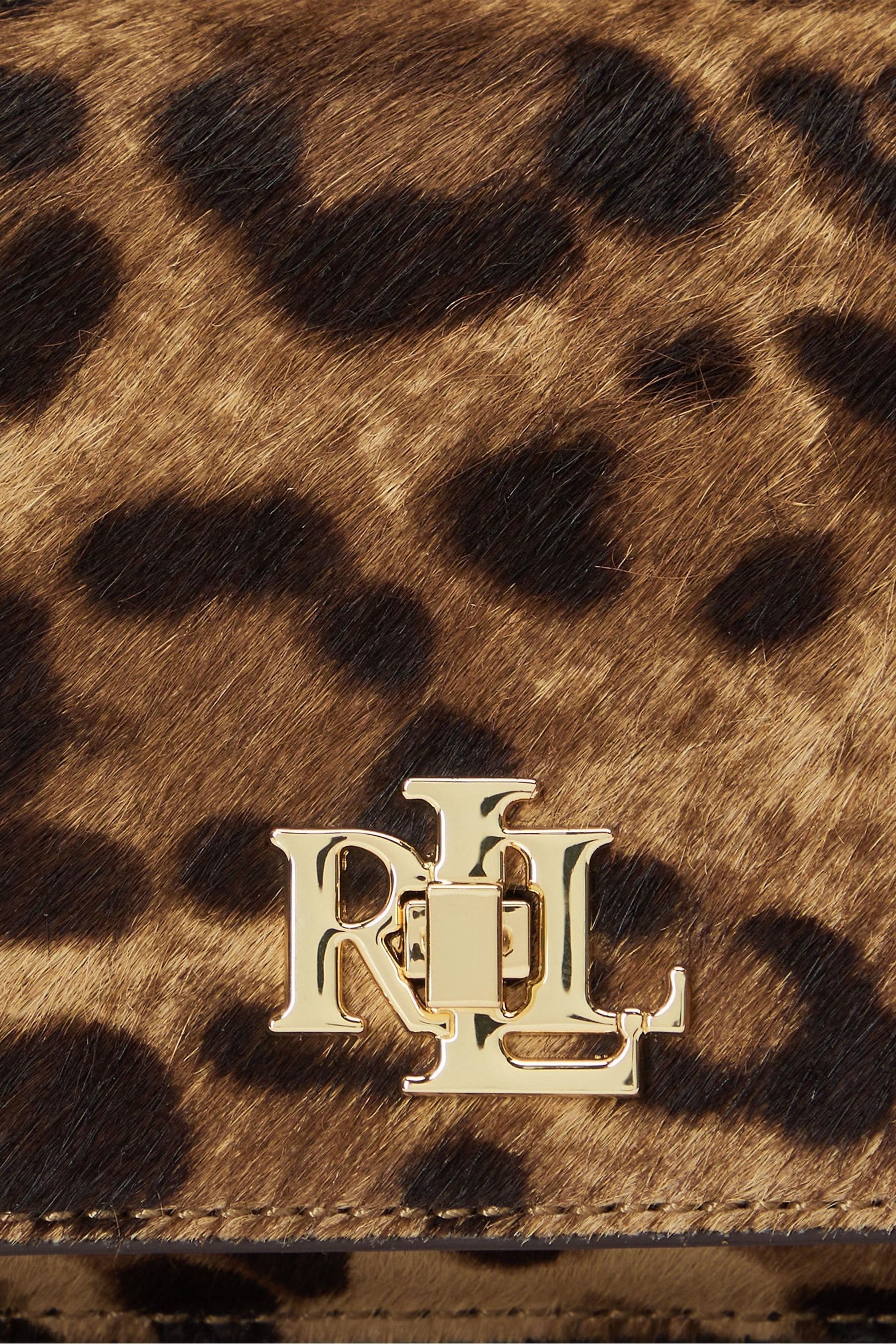 Ralph lauren leopard bag sale