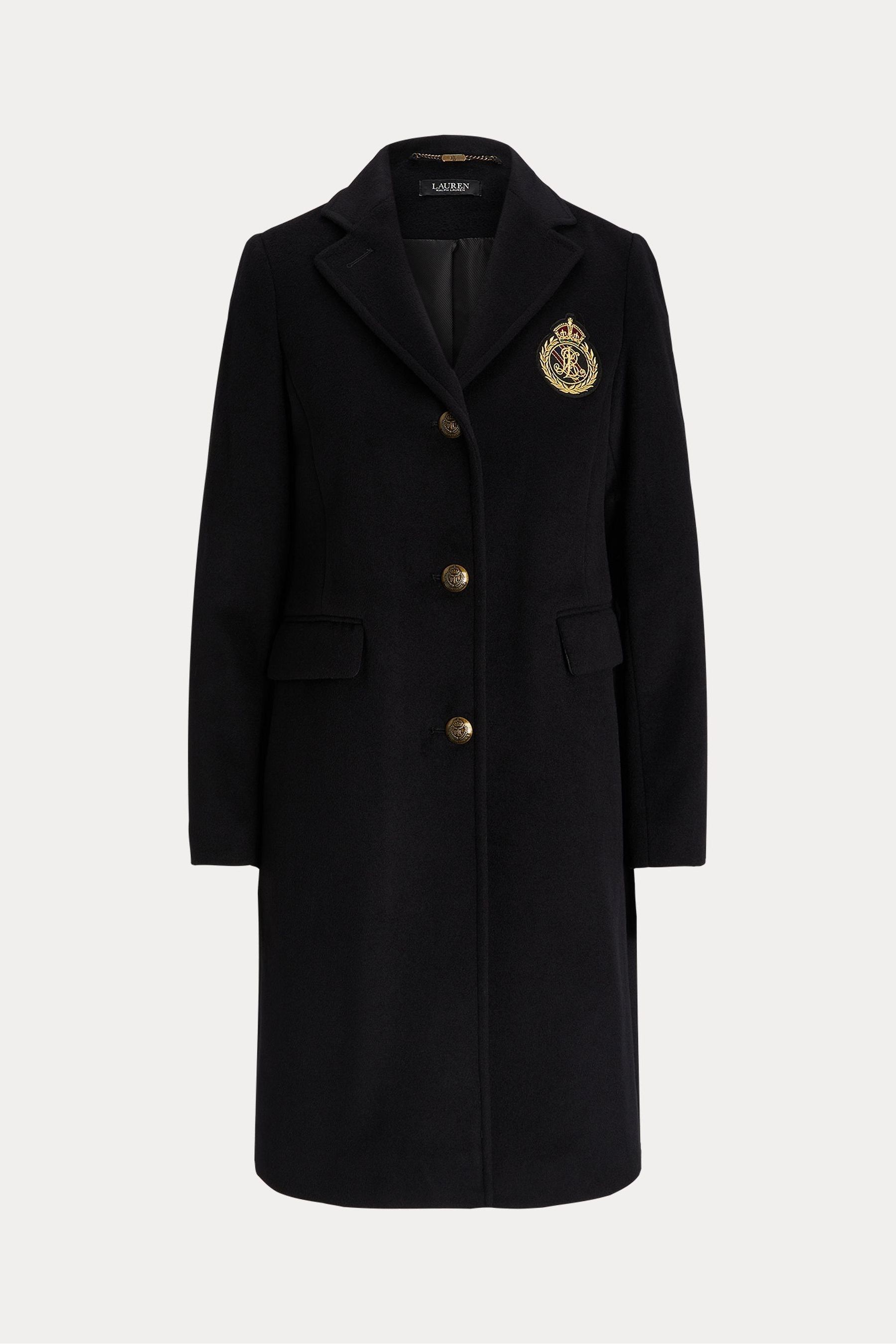 Ralph lauren black coat cheap