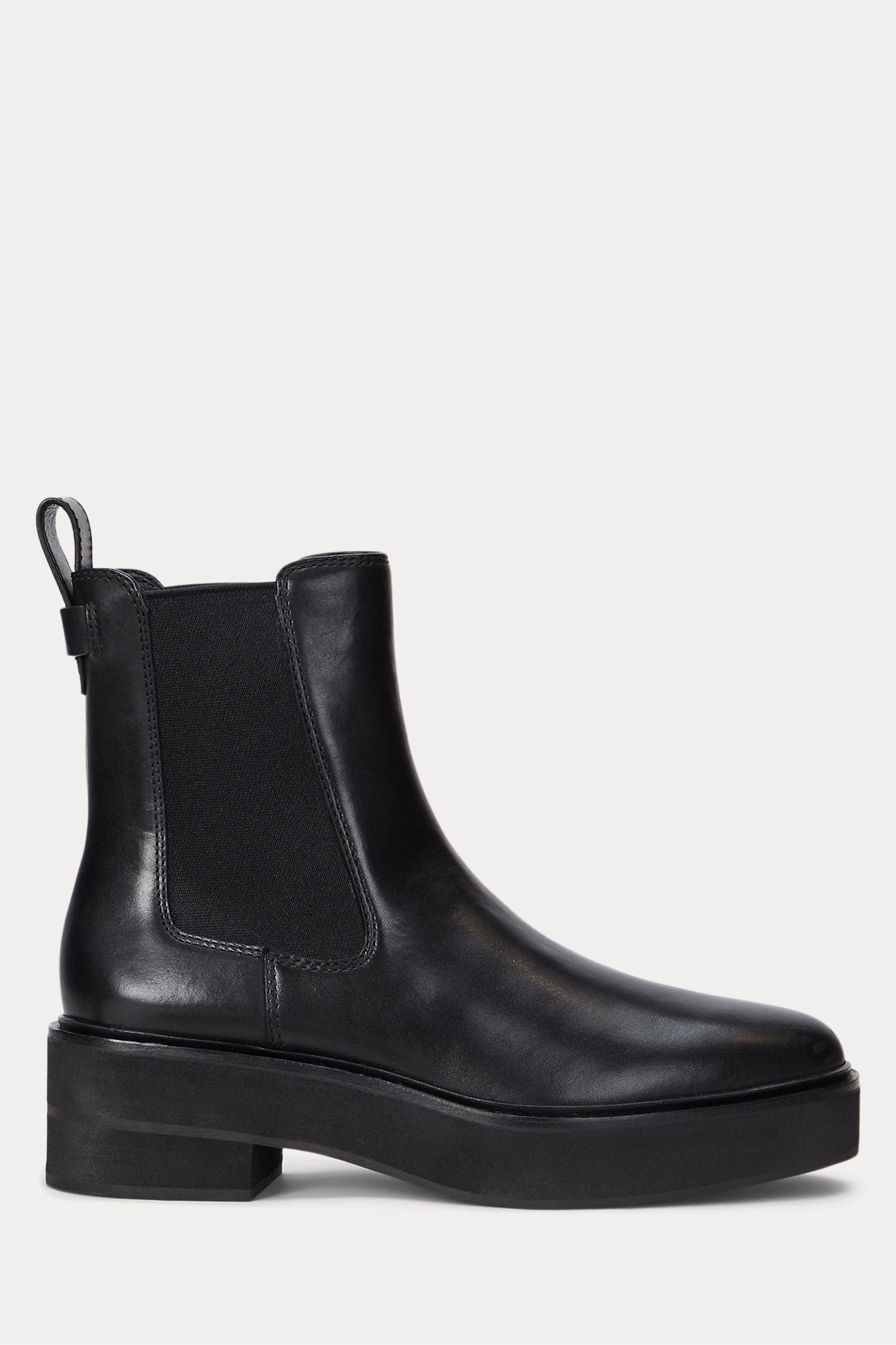 Buy Lauren Ralph Lauren Burnished Calf Adrianna Black Boots from the Next UK online shop