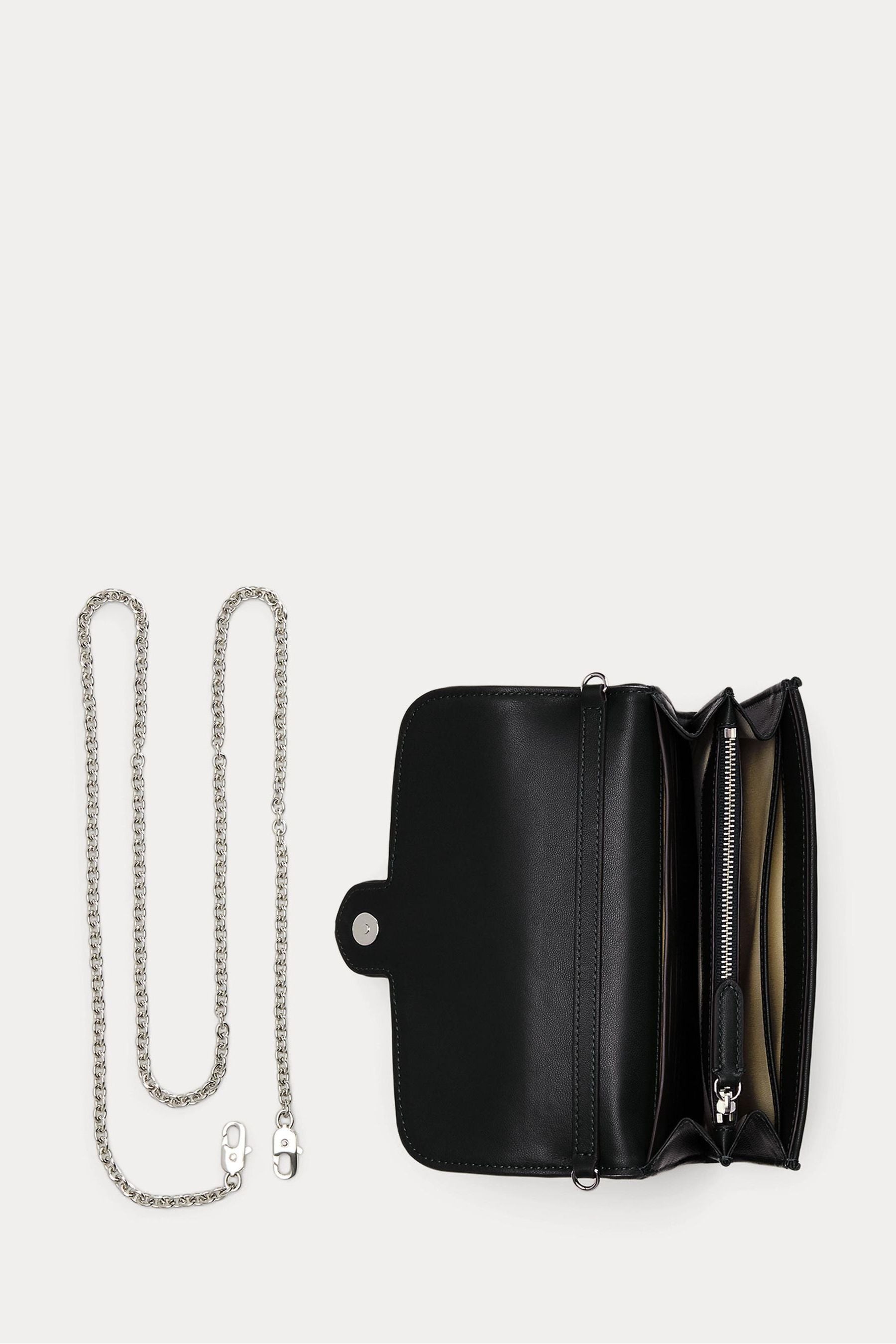 Ralph lauren black clutch bag best sale