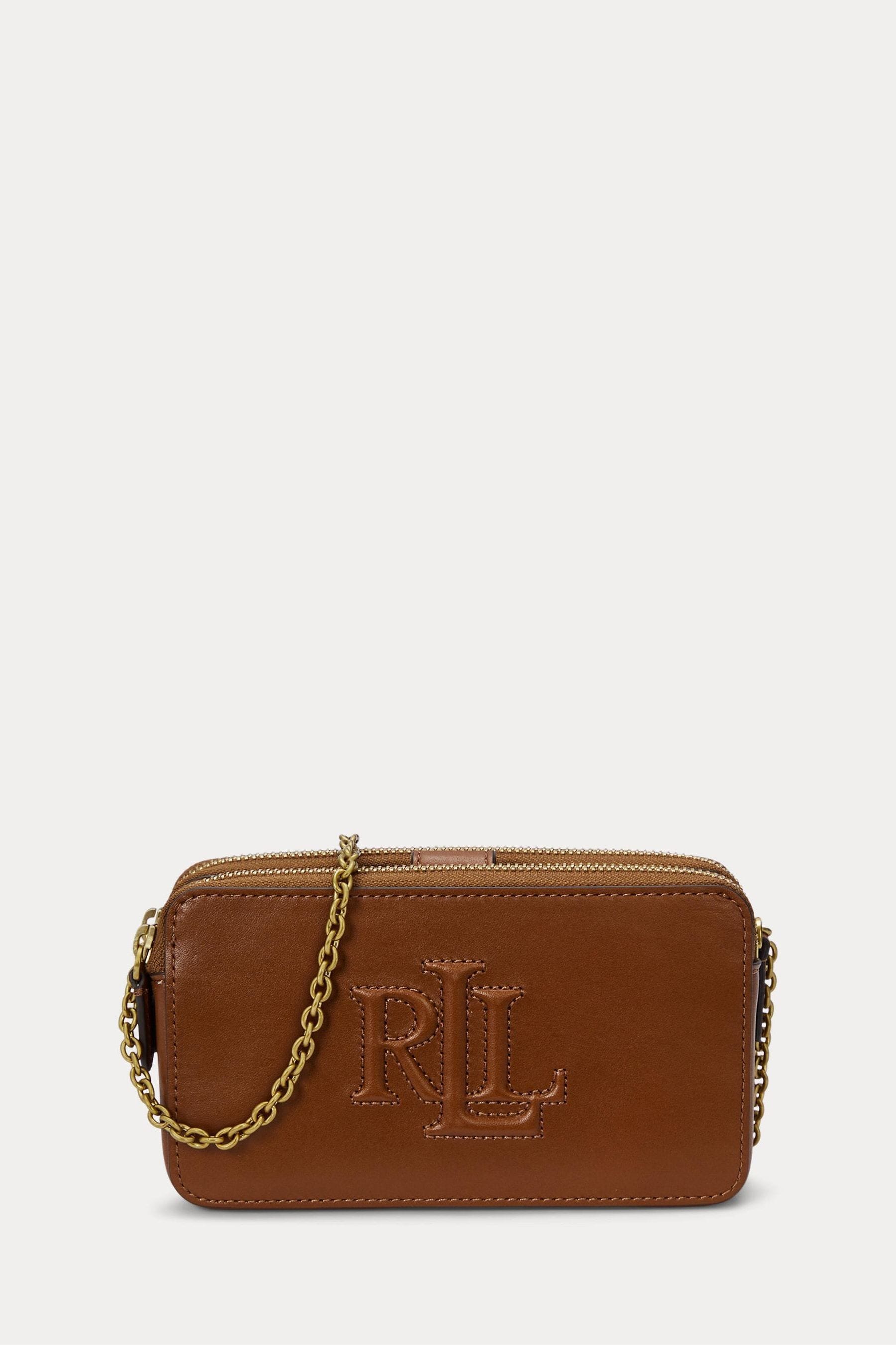 Buy Lauren Ralph Lauren Leather Witley Crossbody Logo Bag Next Ukraine