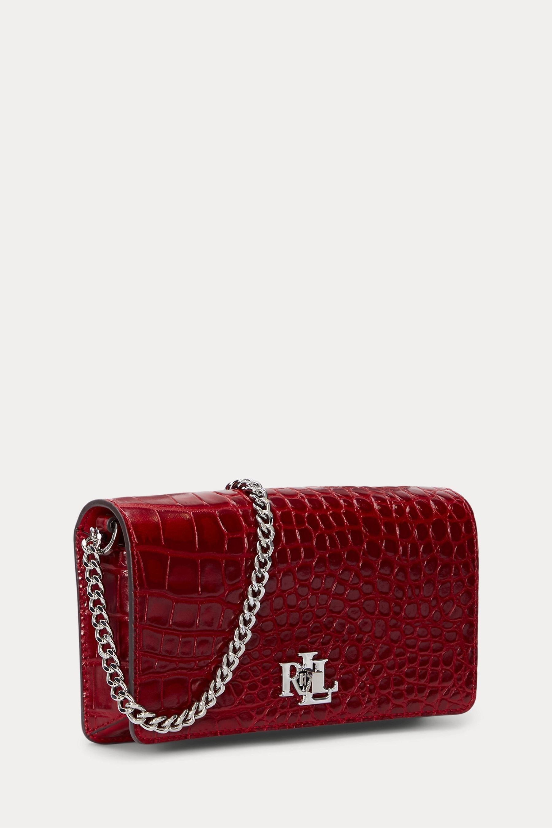 Buy Lauren Ralph Lauren Glossy Croc Leather Turn Lock Bag from Next France