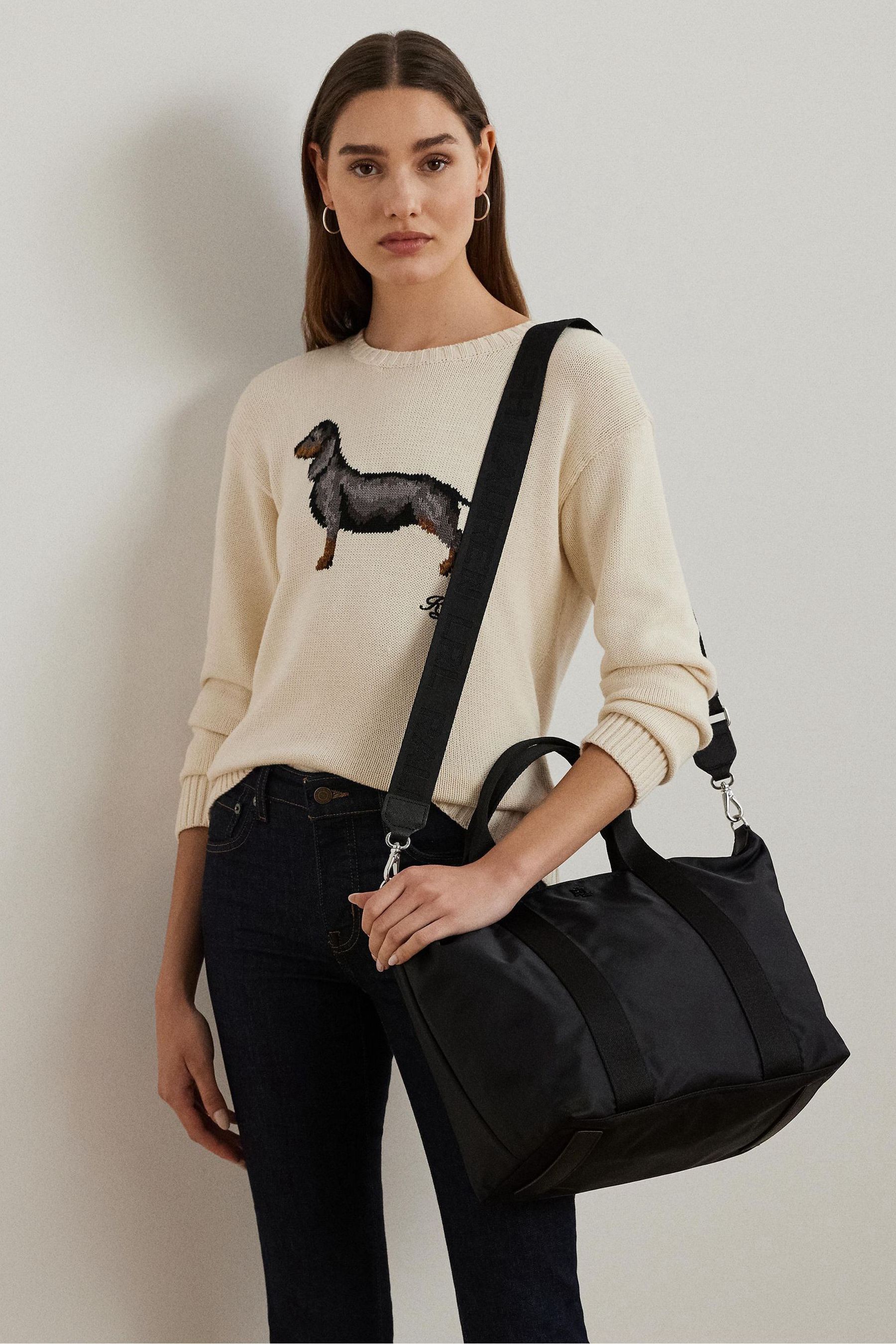 Lauren ralph lauren nylon tote discount