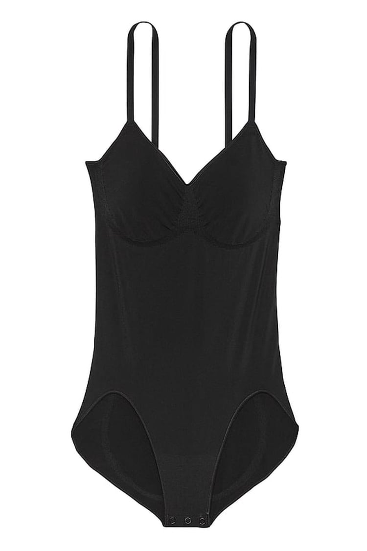 Victoria's Secret Black Seamless Shaping™ Bodysuit - Image 3 of 3