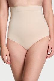 Victoria's Secret Marzipan Nude Brief Seamless Shaping™ High Waist Knickers - Image 1 of 4