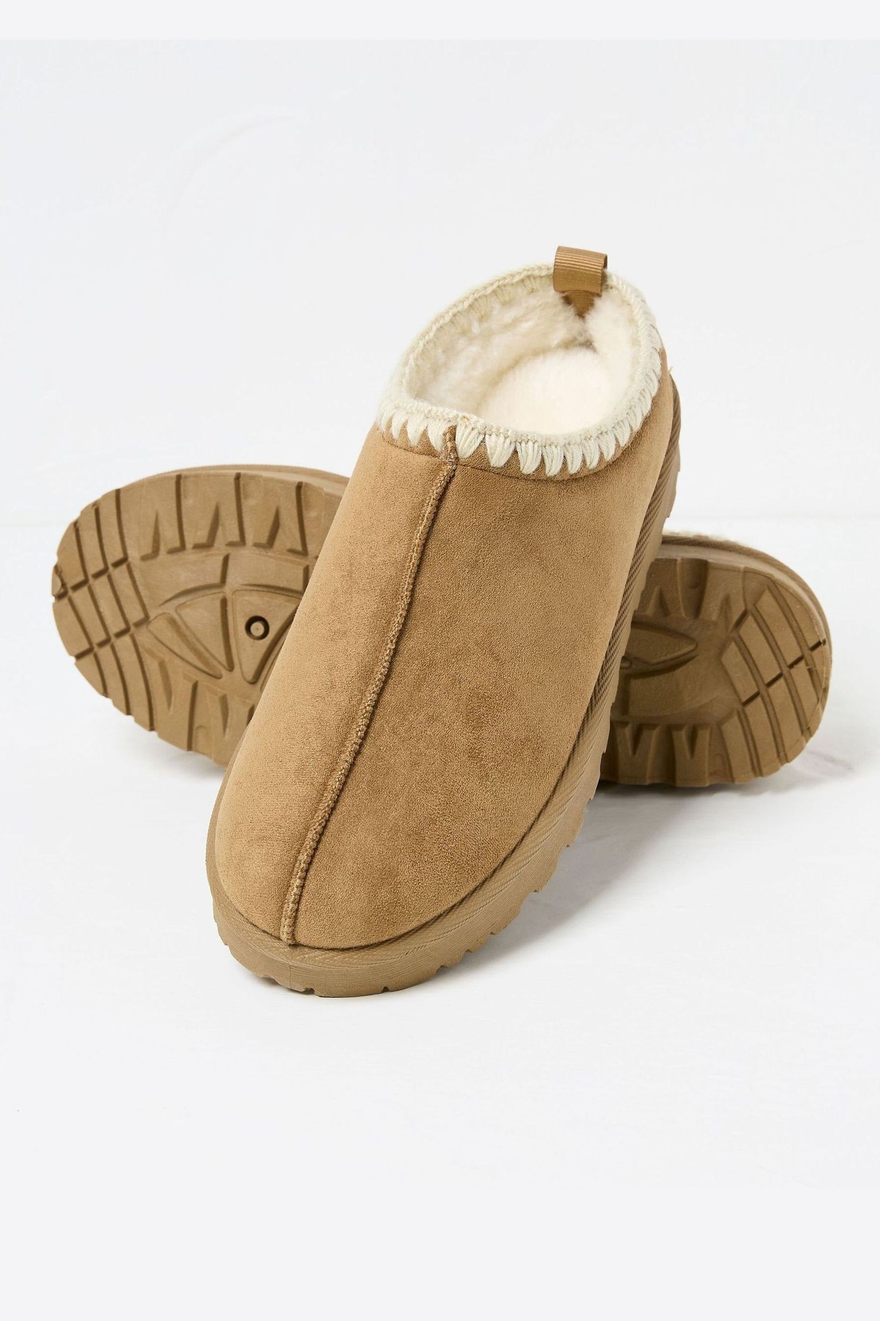 Fat face mule slippers online