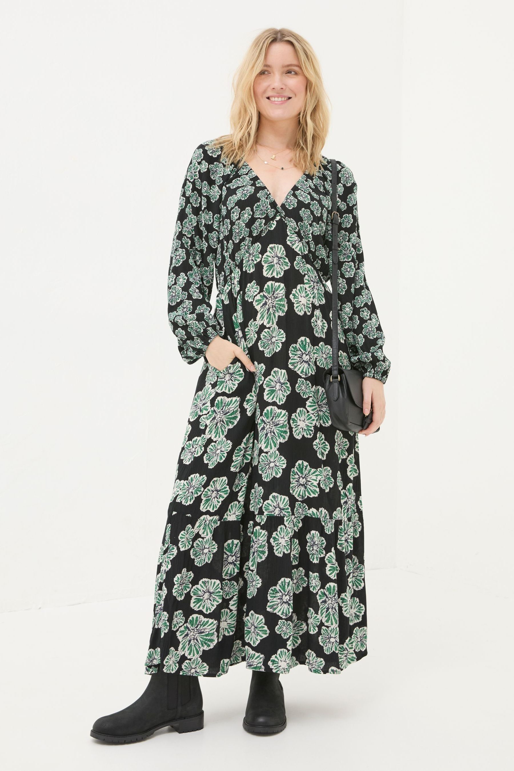 Noelle wrap dress hot sale