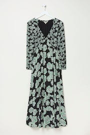 FatFace Spaced Floral Midi Dress - 圖片 6，共 6