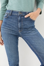 FatFace Harlow Dark Vintage Blue Highwaist Skinny Jeans - Image 5 of 6