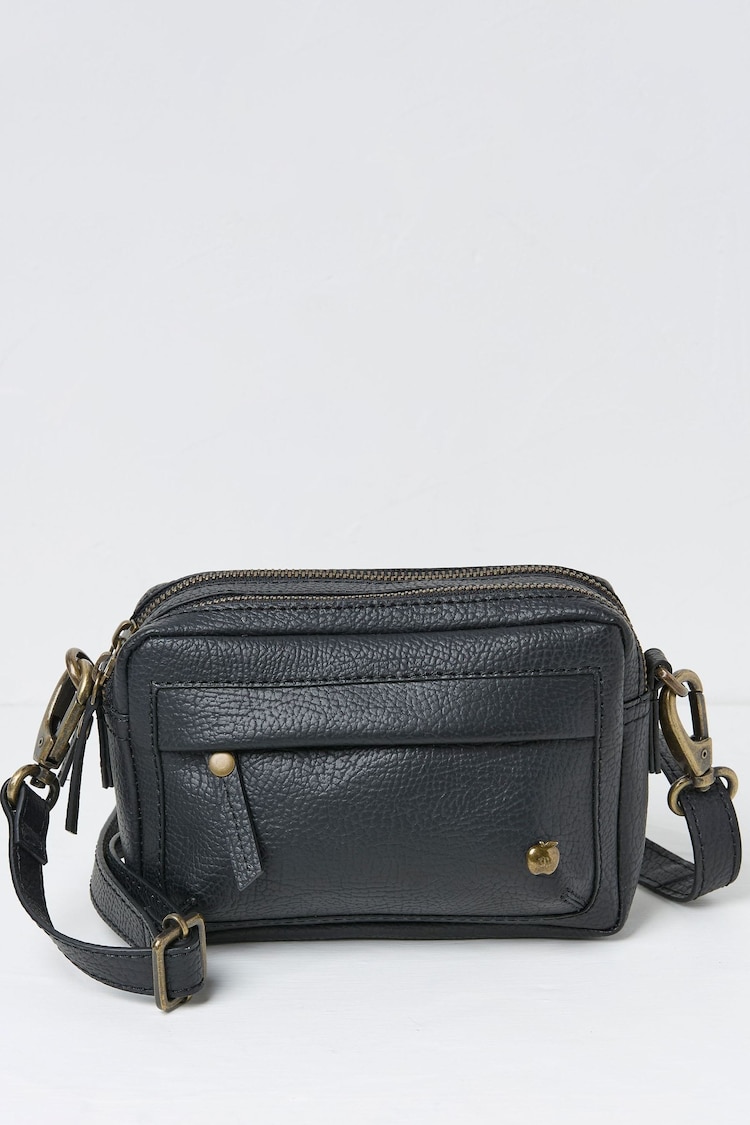 FatFace Braeburn Black Crossbody Bag - Image 2 of 3