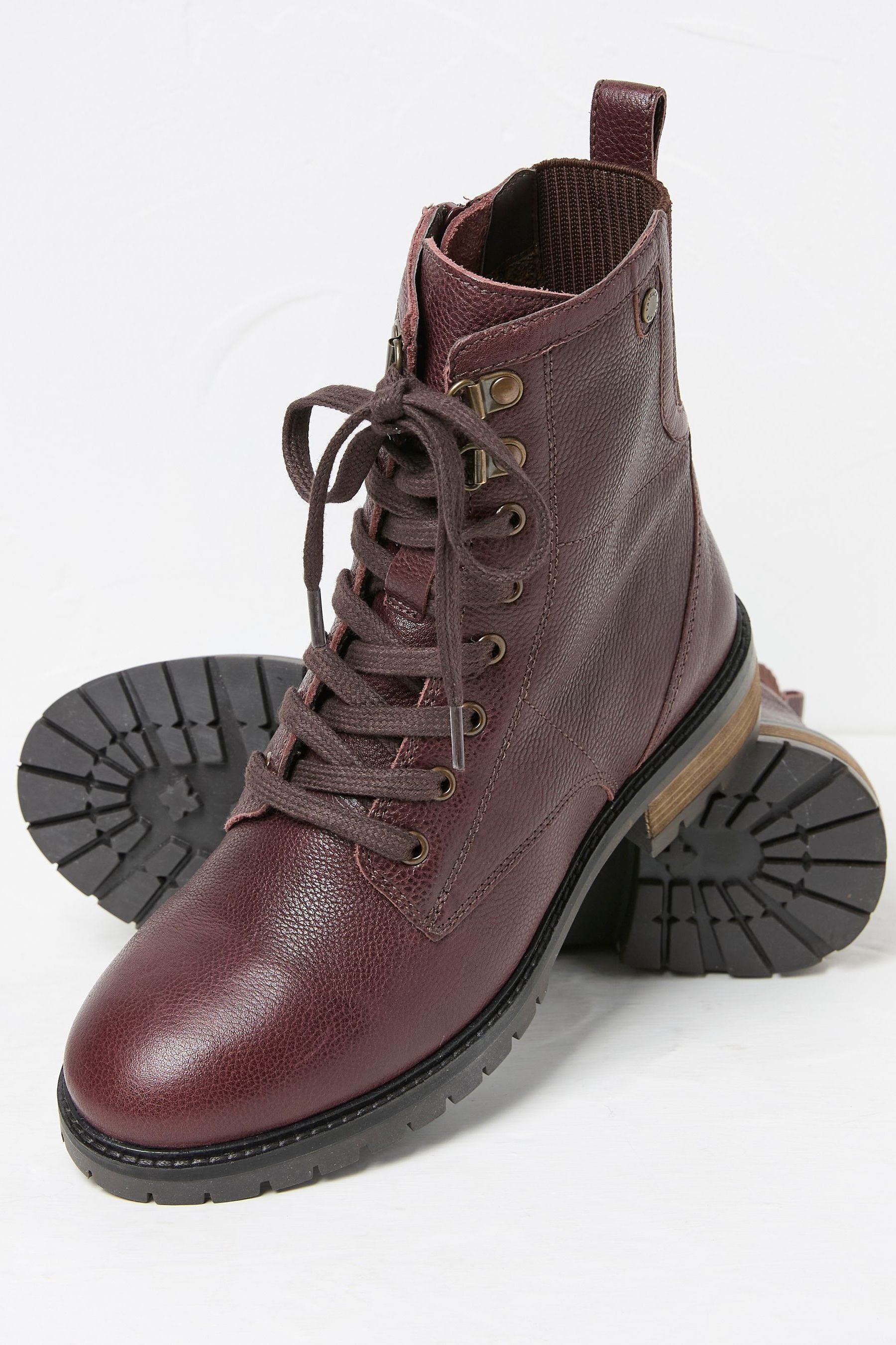 Fatface lace up boots discount