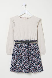 FatFace Martha Natural Floral Dress - Image 5 of 5