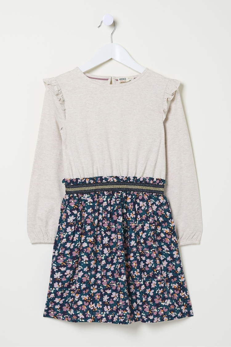 FatFace Martha Natural Floral Dress - Image 5 of 5