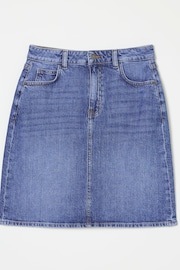 FatFace Hattie Blue Denim Skirt - Image 6 of 6