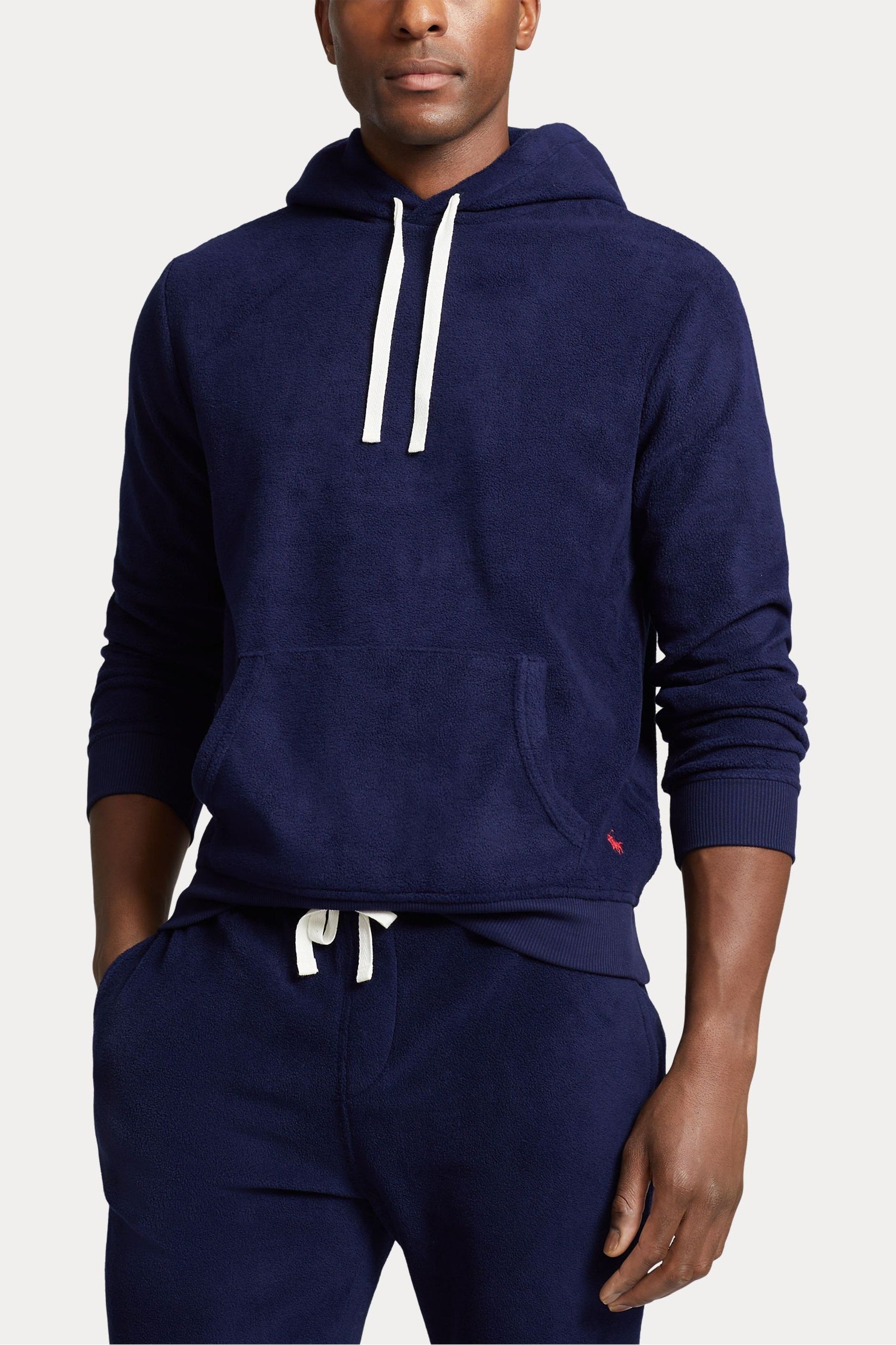 Brushed fleece hoodie on sale