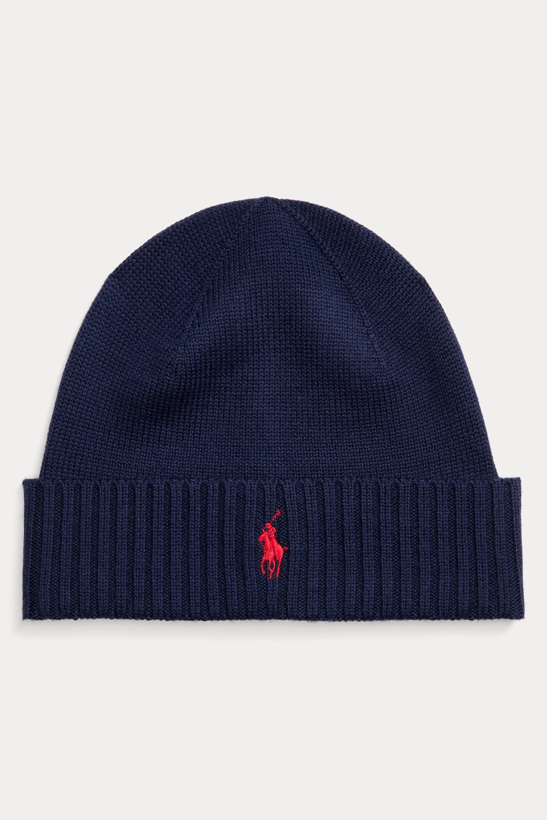 Buy Polo Ralph Lauren Signature Pony Wool Beanie Hat from the Next UK online shop
