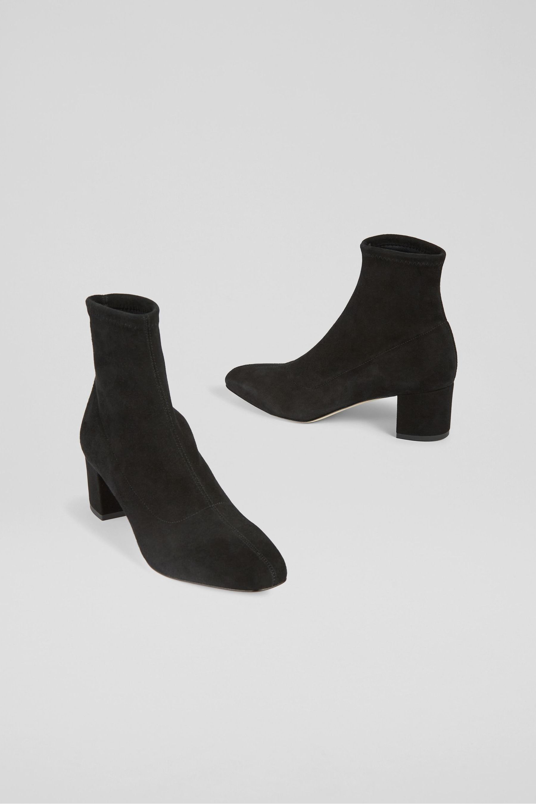 Low block ankle boots store
