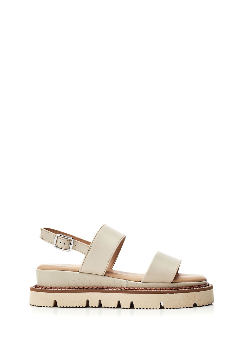 Moda In Pelle Nilania Two Part Plaited Chunky Sandals - Image 1 of 4