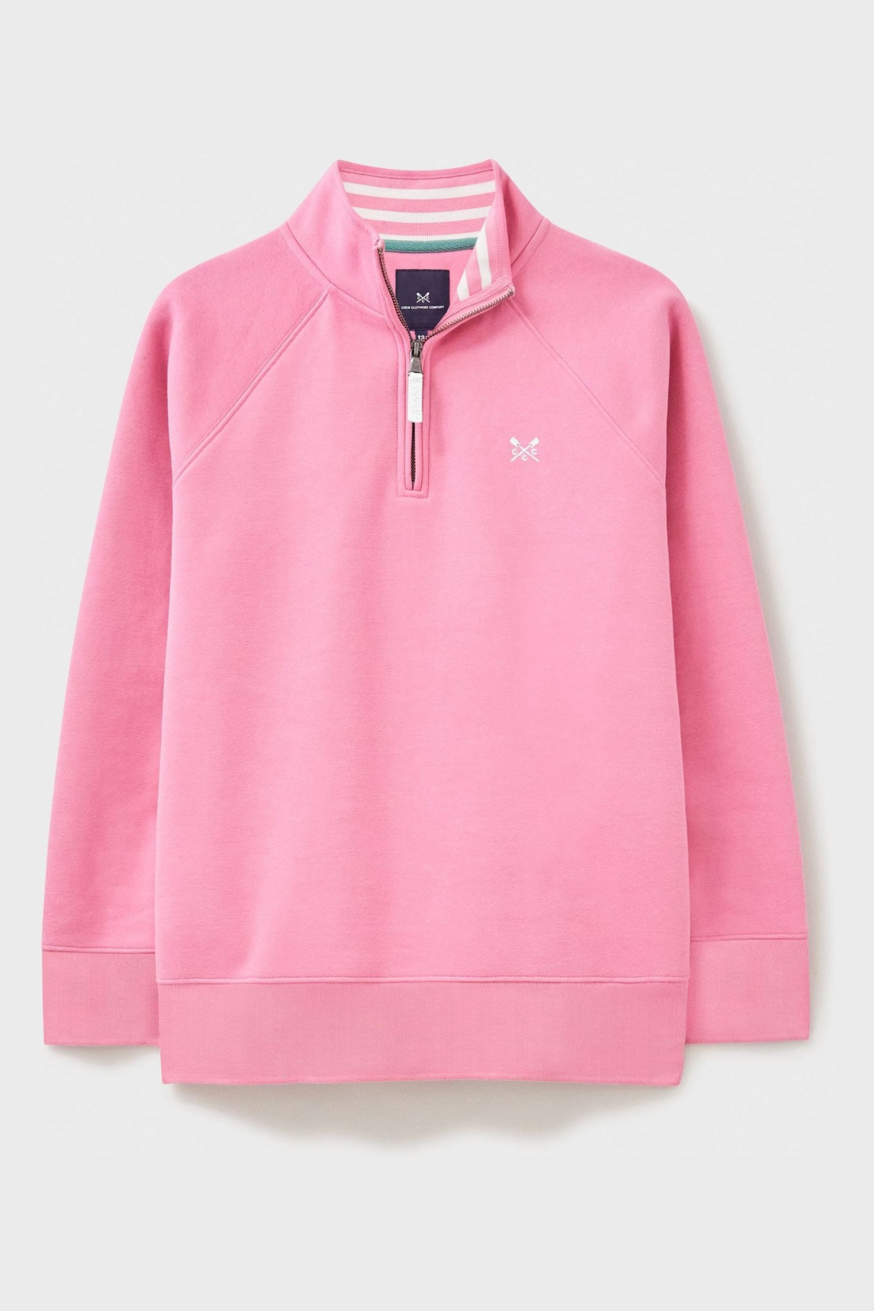 Crew half zip sweatshirt women's outlet
