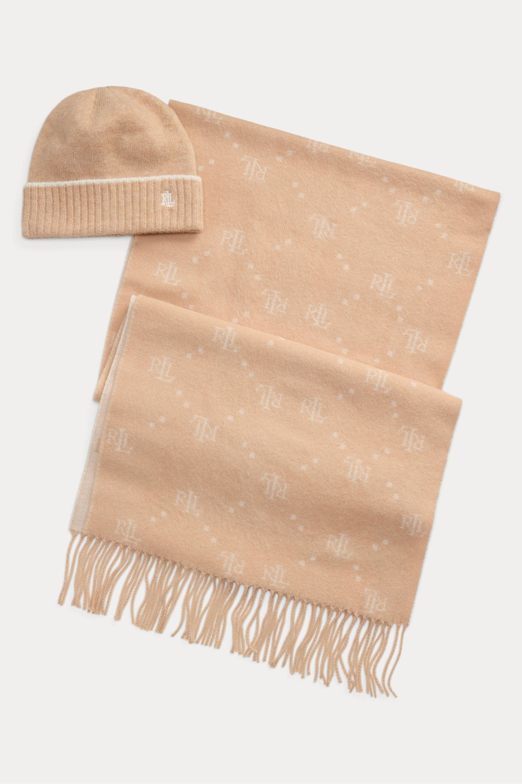 Buy Lauren Ralph Lauren Hat and Scarf Set from the Next UK online shop