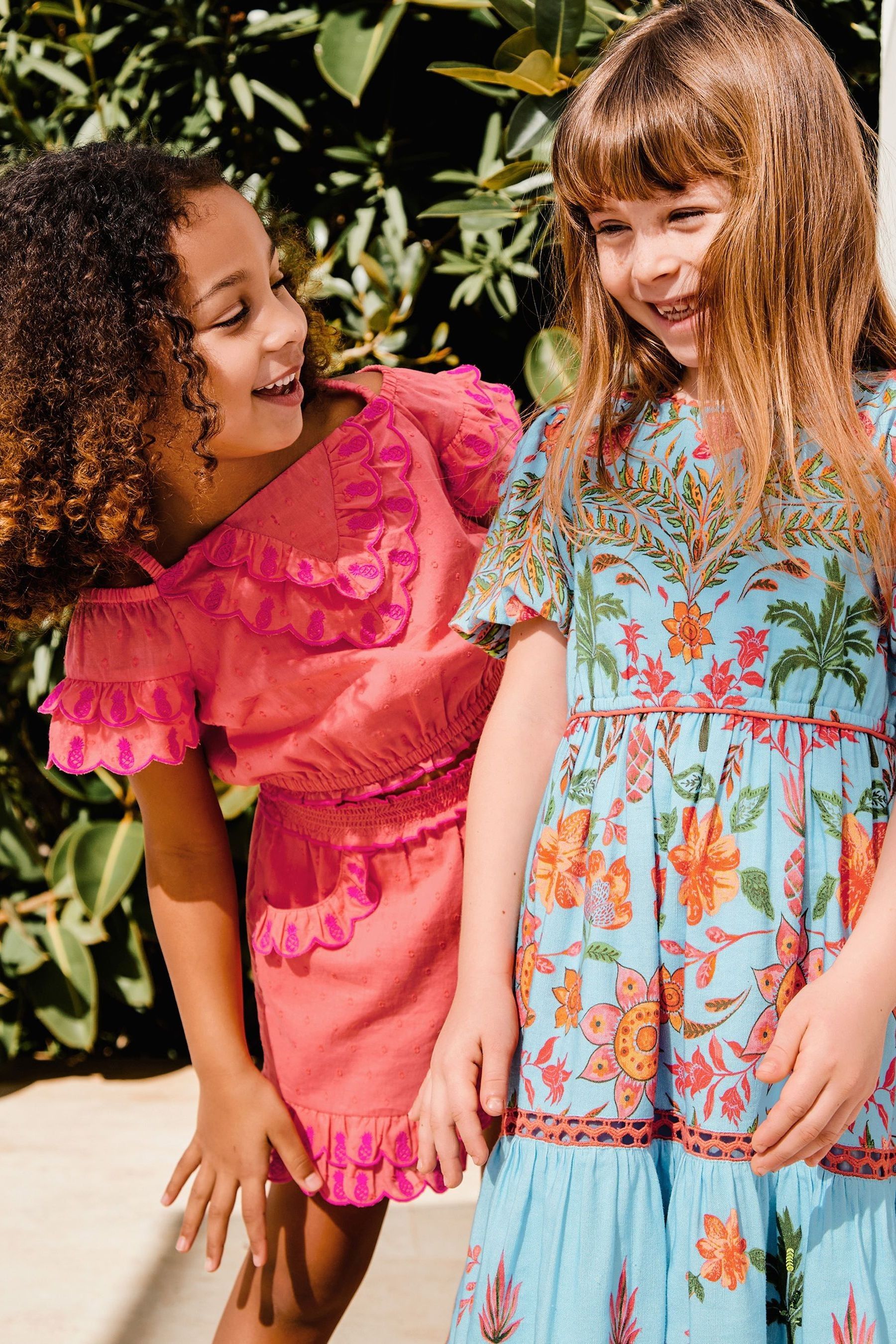 Buy Monsoon Green Boutique Rio Print Dress with Linen from Next South Africa