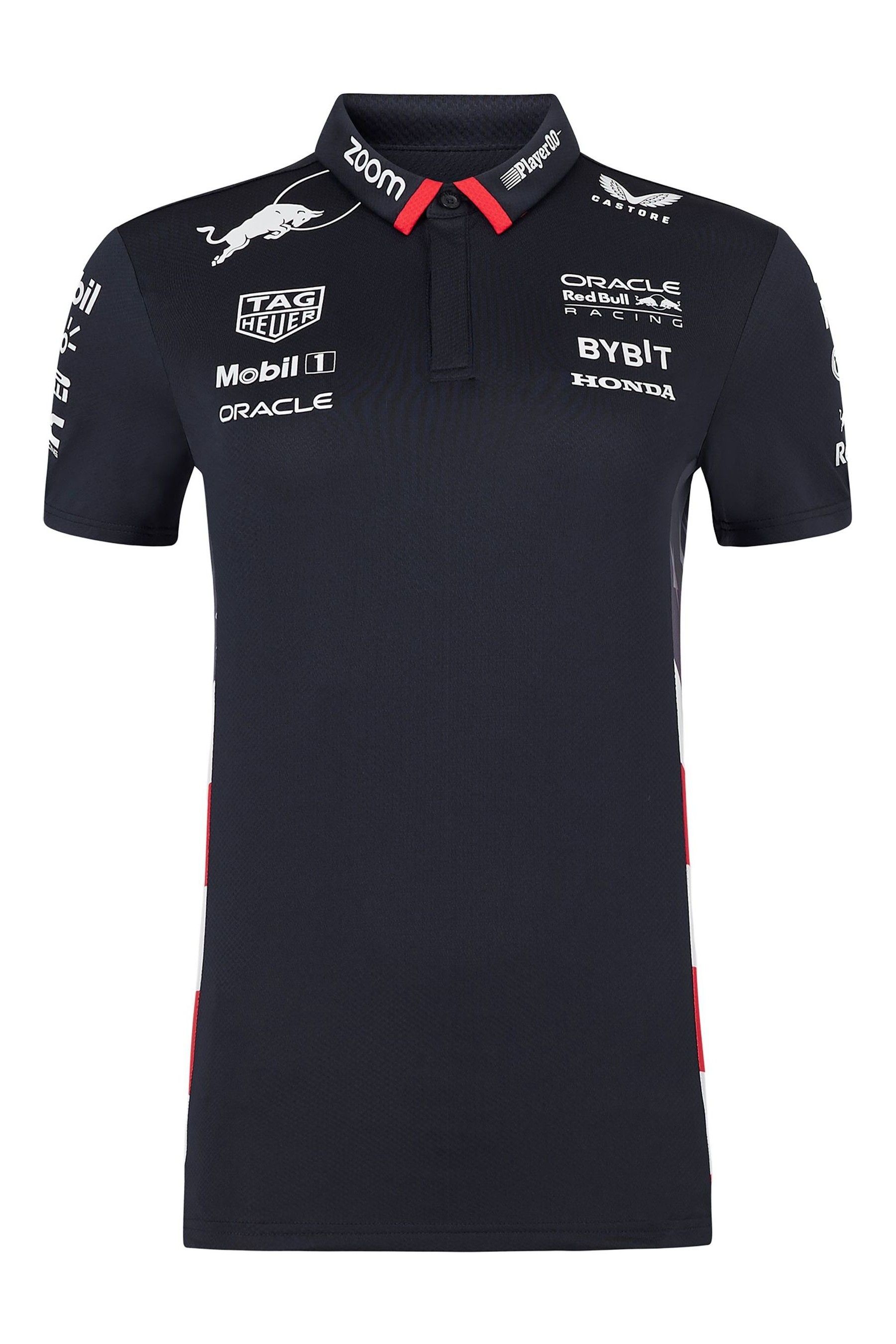 Fanatics Womens Blue F1 Red Bull Racing 2024 Team USA Race Polo Shirt