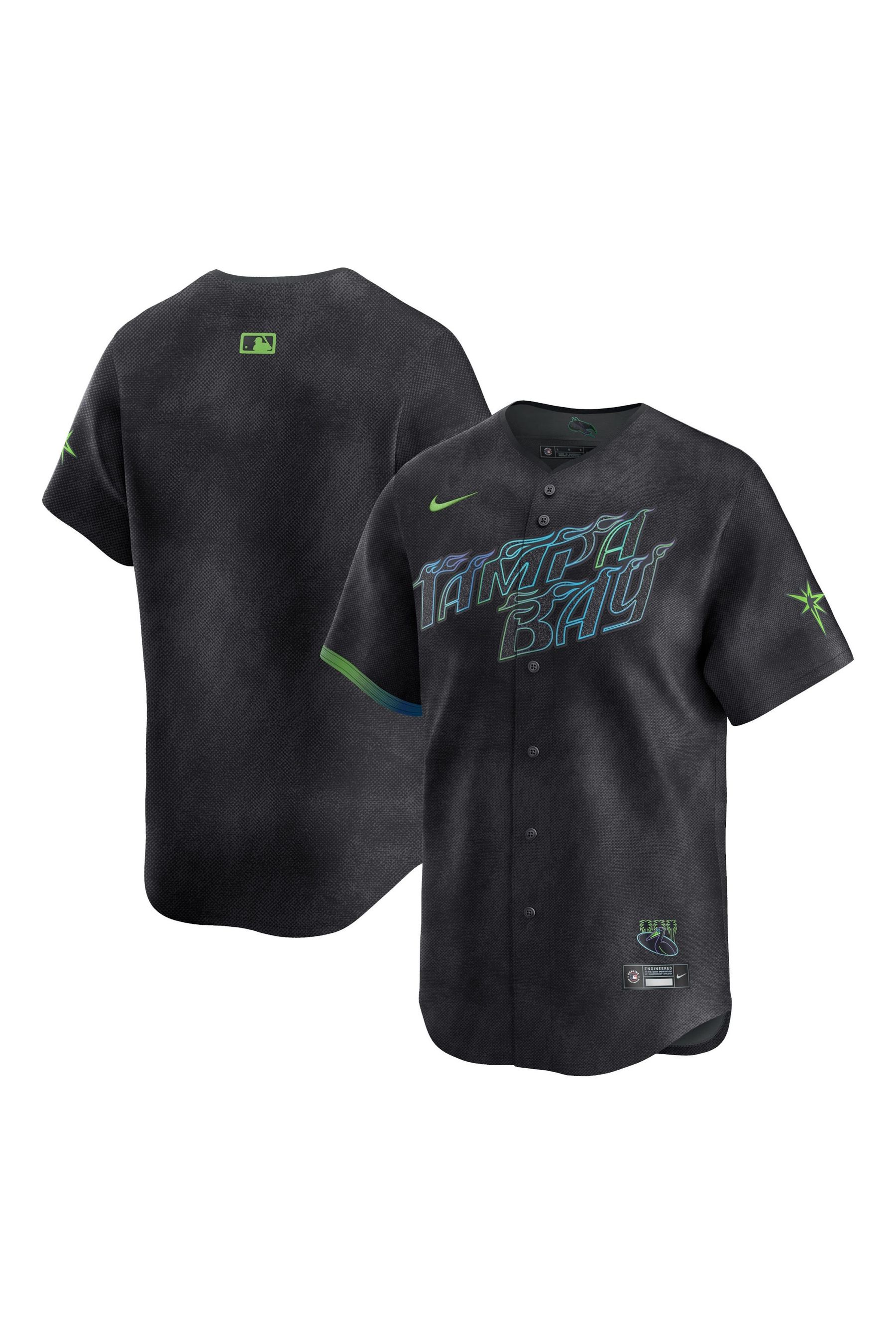 Buy Fanatics MLB Tampa Bay Rays Limited City Connect Black Jersey from the Next UK online shop