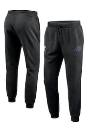 Fanatics NFL Carolina Panthers Primary Logo Graphic Fleece Black Joggers - Image 1 of 3