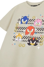 Vanilla Underground Cream Boys Sonic The Hedgehog Licensed T-Shirt - Image 5 of 6