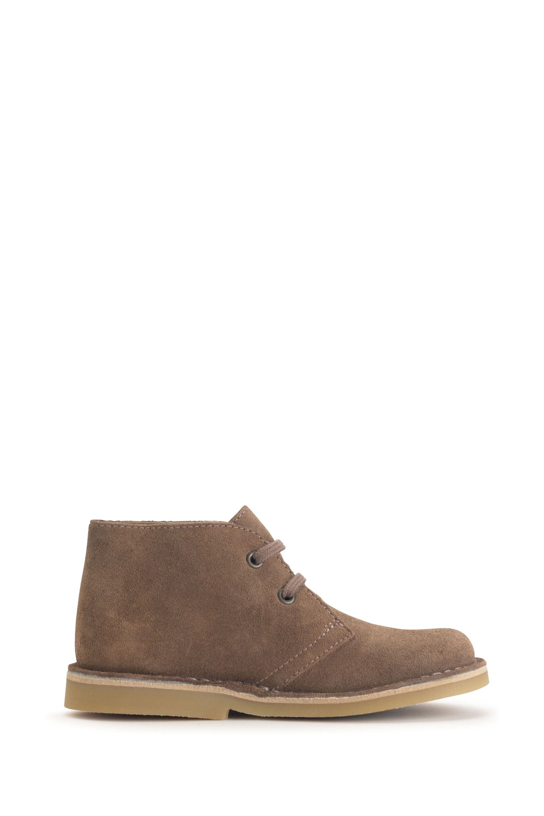 Buy Start Rite Natural Colorado Taupe Suede Lace Up Desert Boots from Next Luxembourg