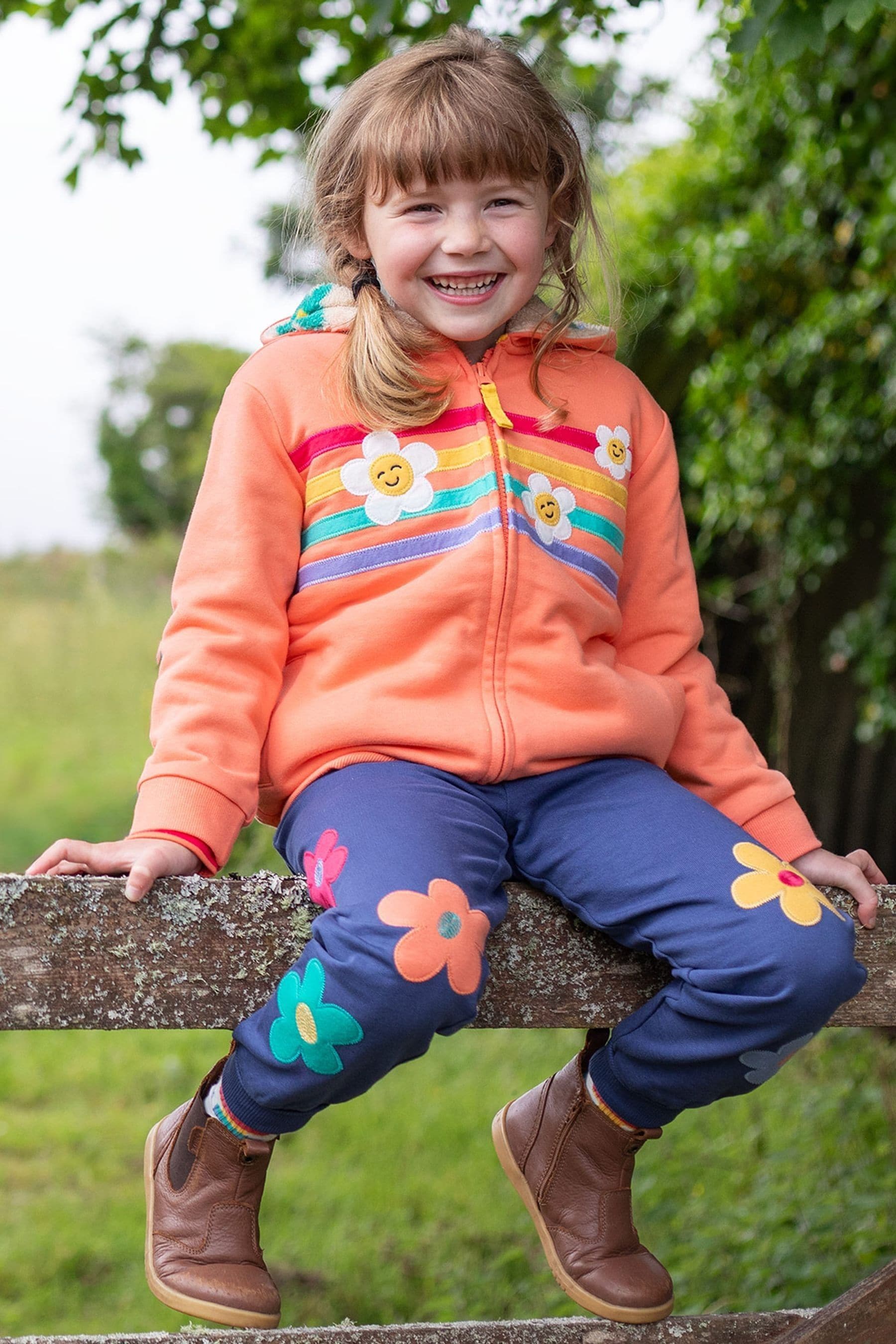 Buy Frugi Fleece Lined Orange Hoodie Next Ukraine