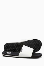 Foamlife White Mens Tarlan Slide Sliders - Image 3 of 6