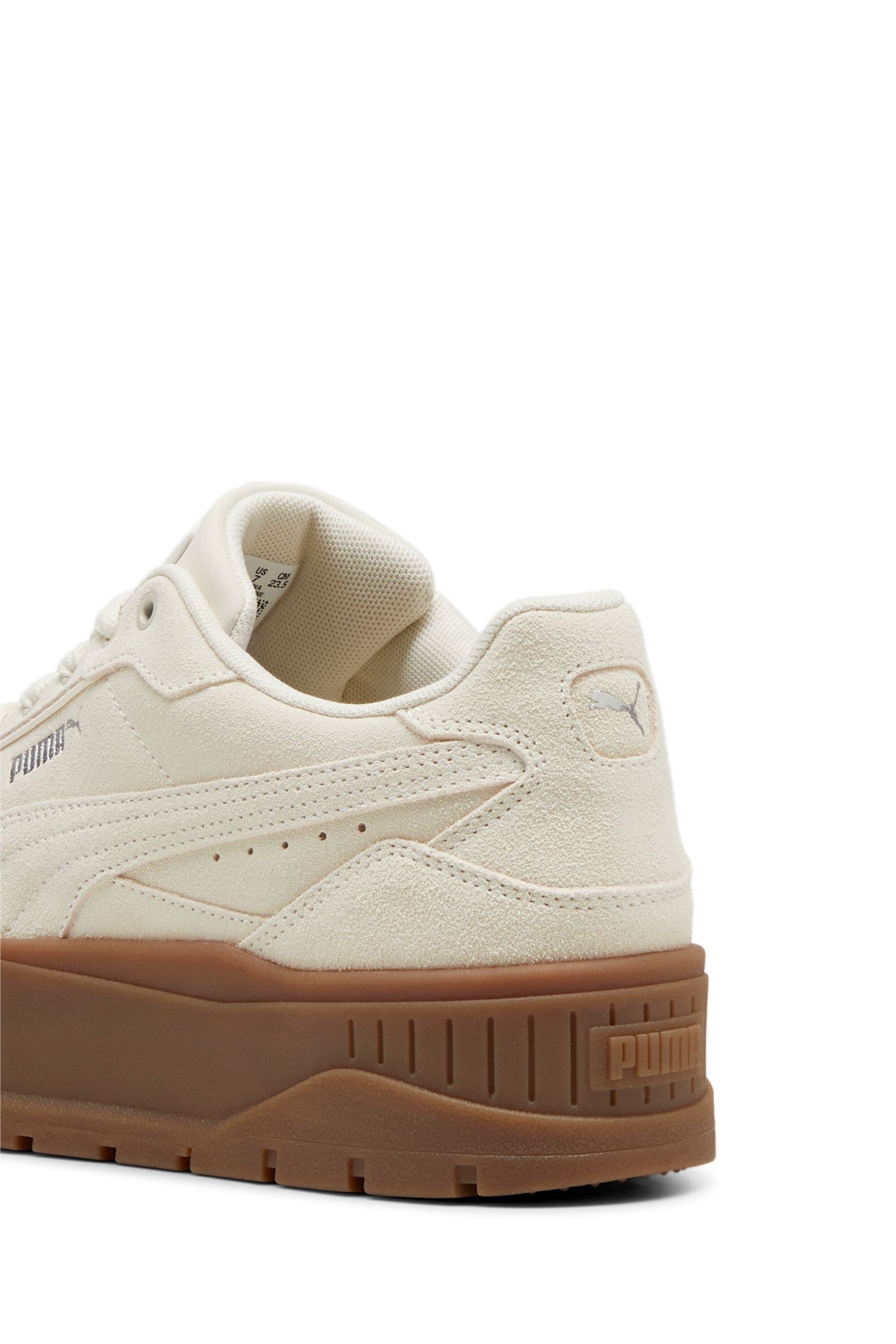 Buy Puma Cream Womens Kar II Idol Suede Sneakers from Next Romania