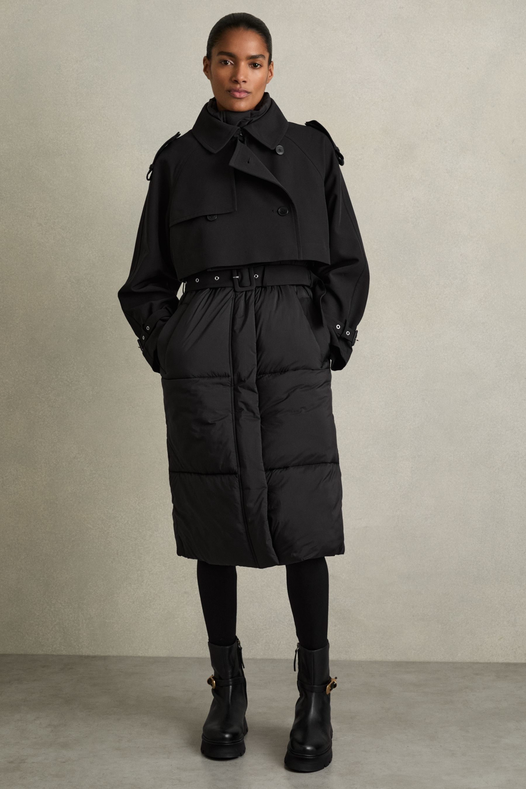 Reiss padded coat cheap