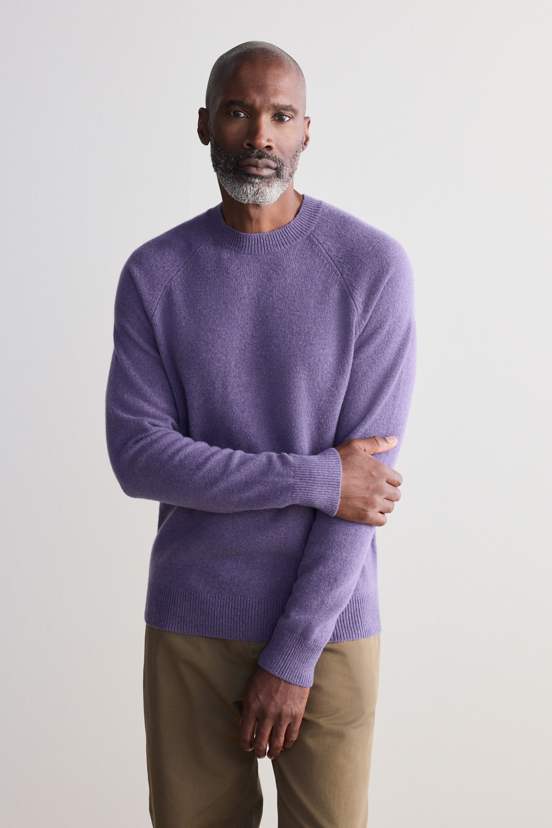Buy Lilac Purple Crew Neck Regular Fit Signature 100 Merino Wool Midweight Jumper from the Next UK online shop