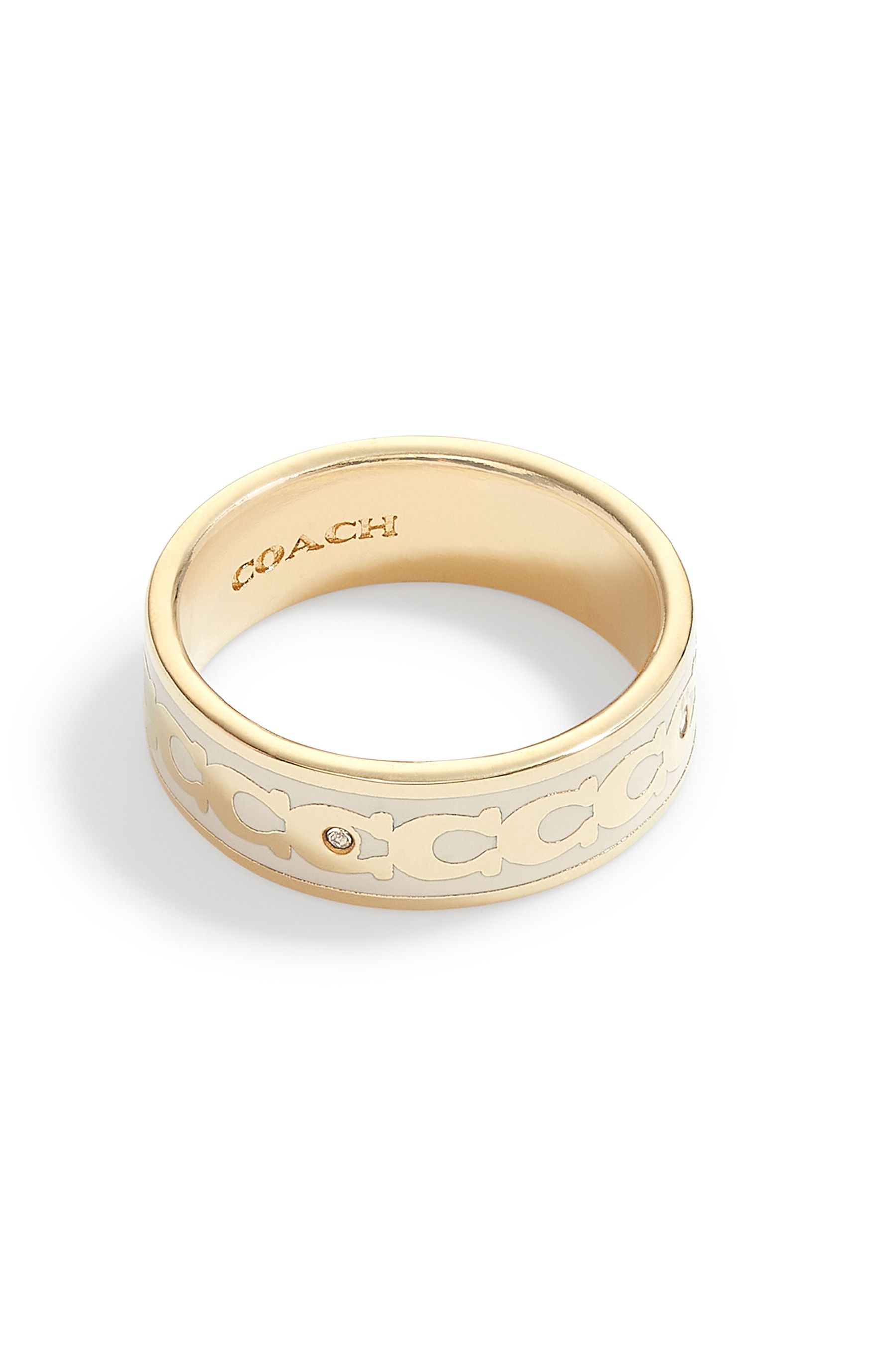 Coach gold ring deals