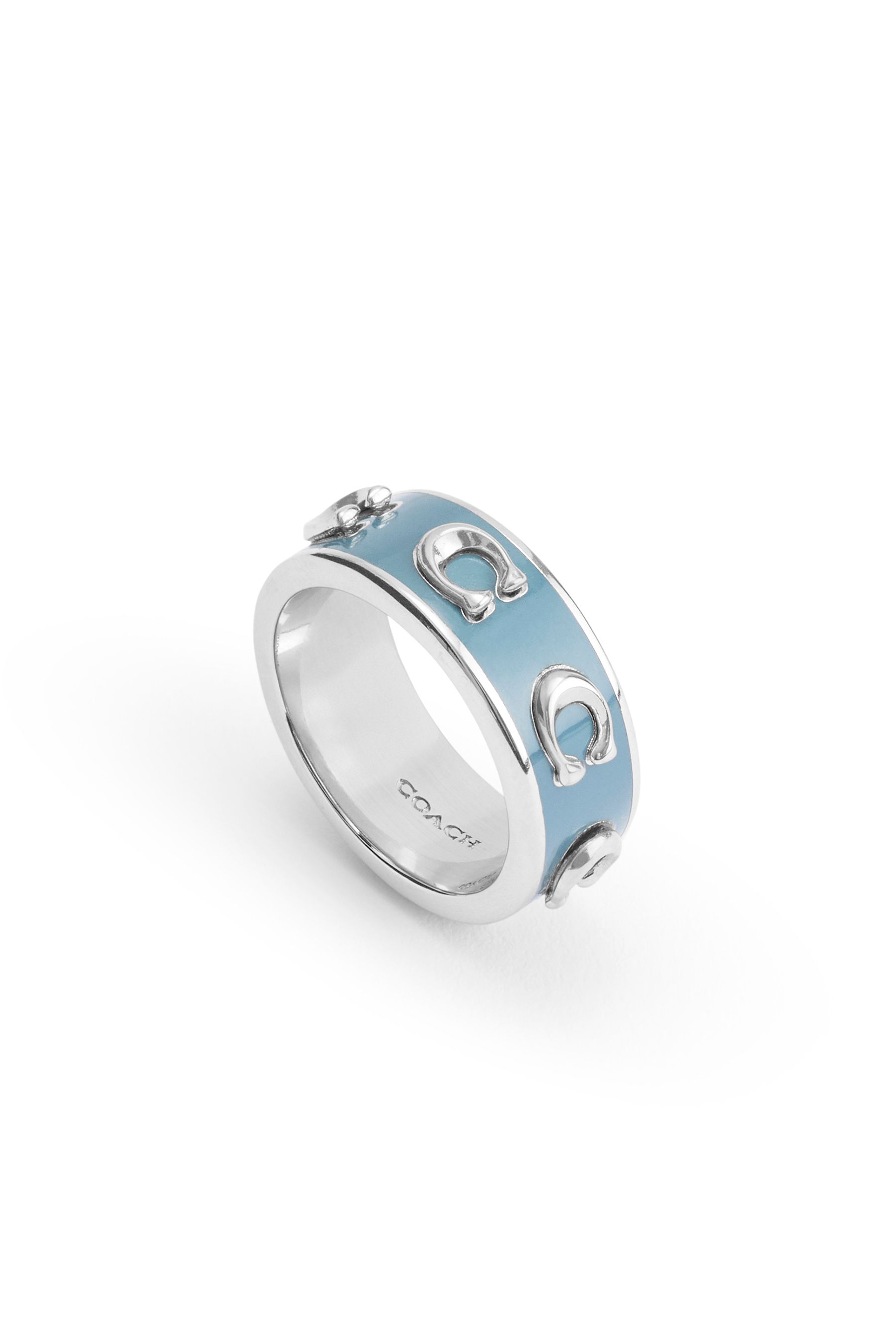 Coach silver ring clearance