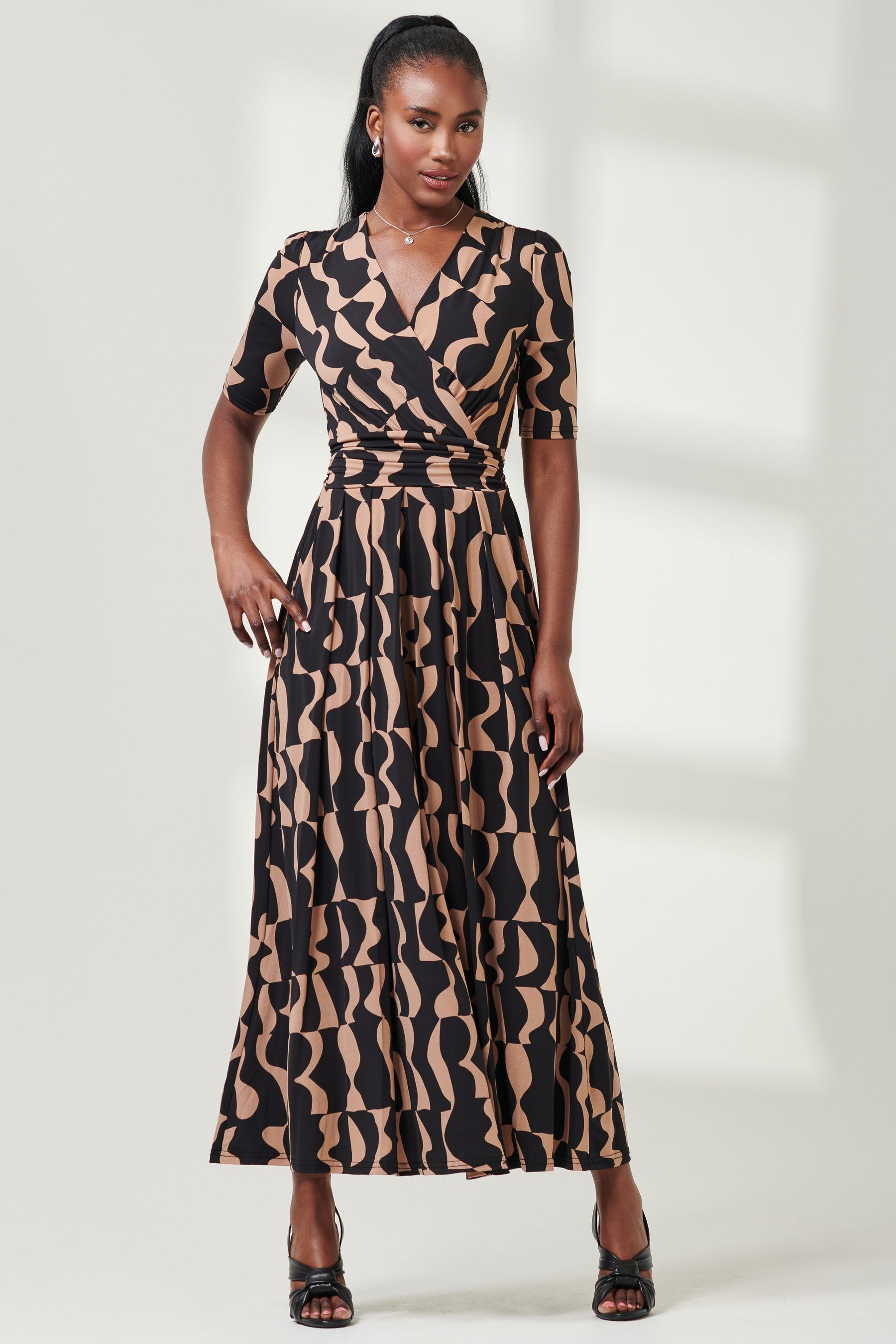 Buy Jolie Moi Half Sleeve Jersey Maxi Dress Next Ukraine